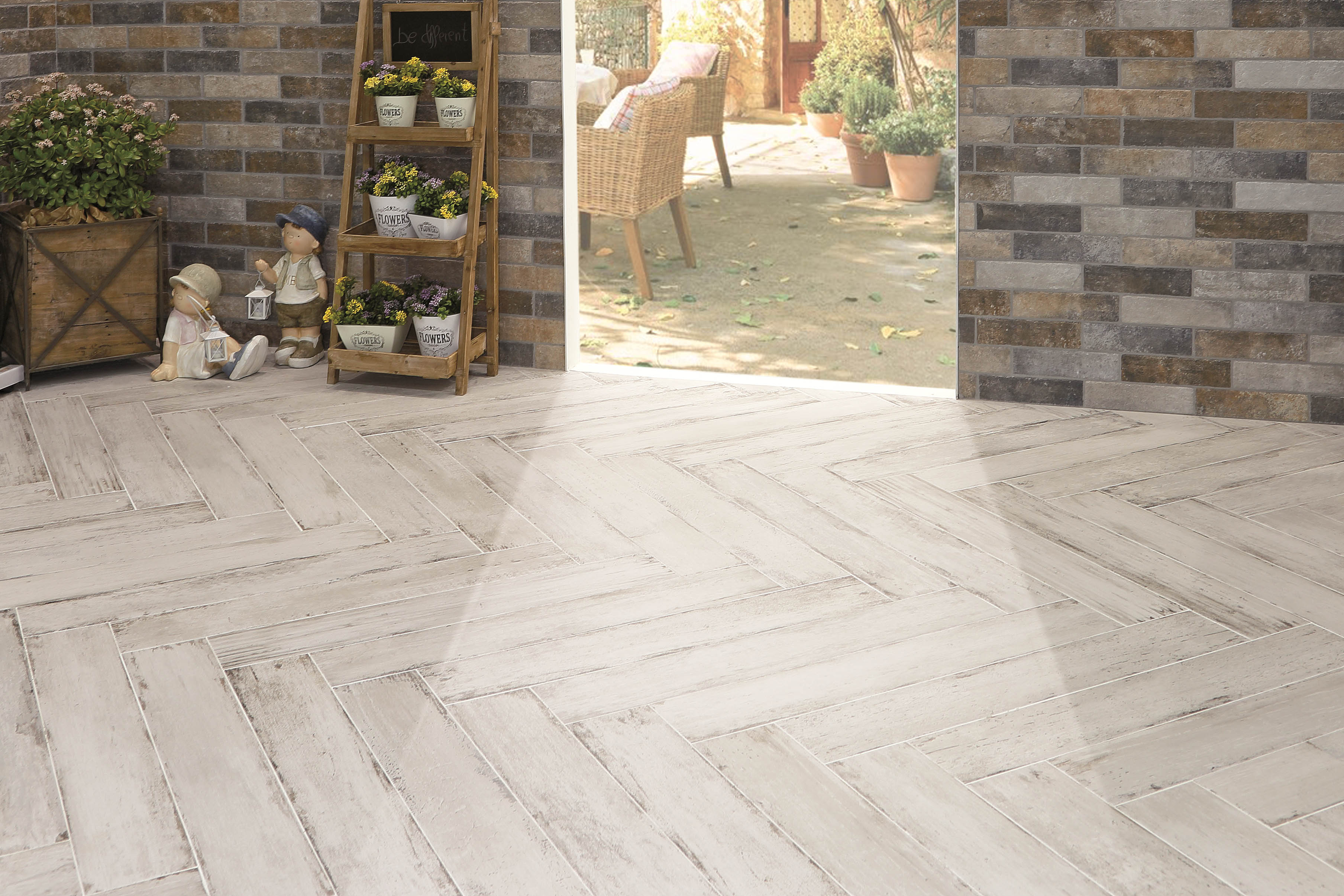 Alpine Wood 6" x 36" Porcelain Tile – Blanco