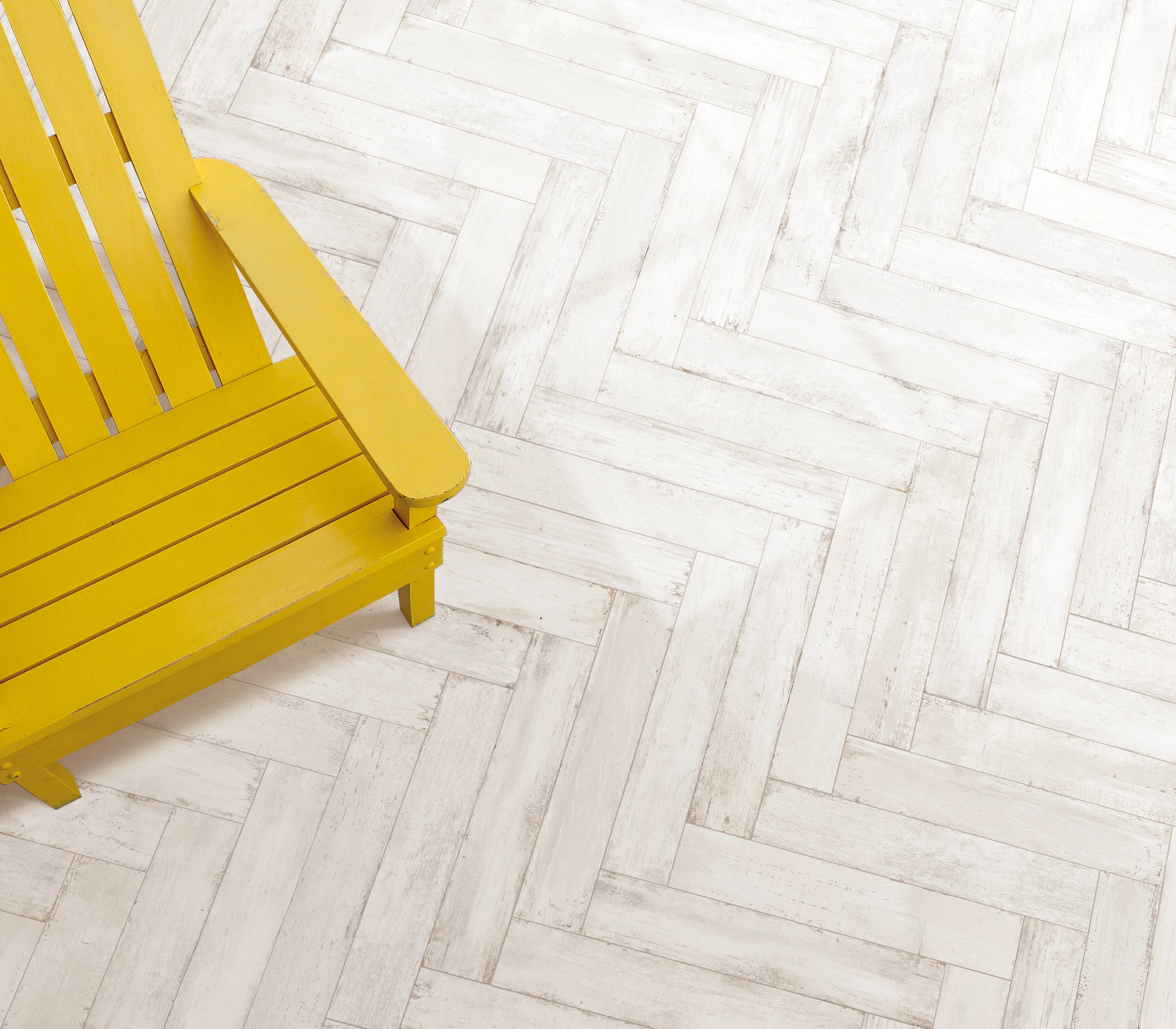 Alpine Wood 6" x 36" Porcelain Tile – Blanco