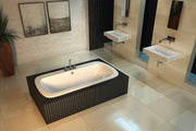 Americh Anora 6634 - Luxury Series Drop-in Bathtub AO6634L-WH