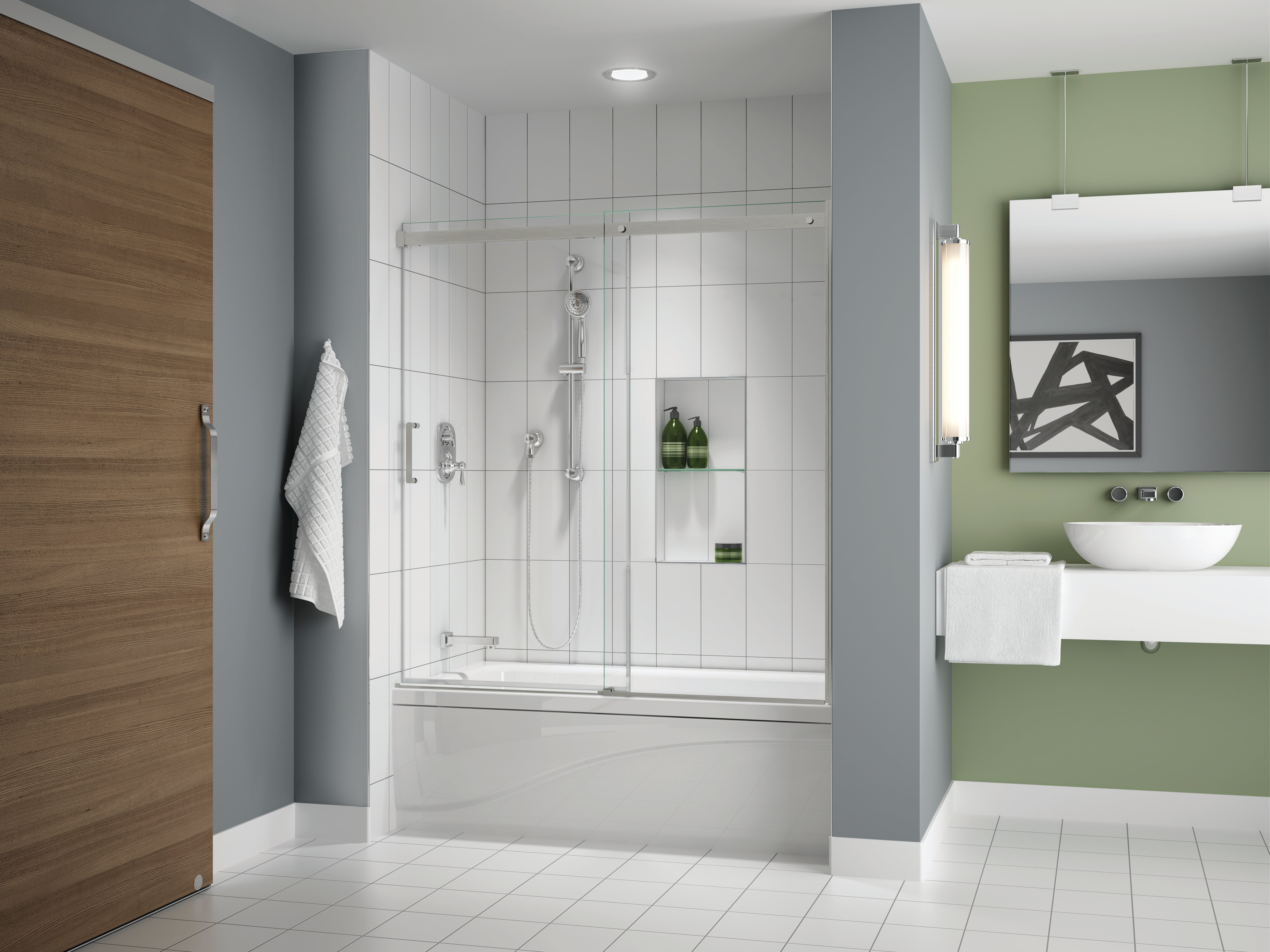 Apollo Tub enclosure Shower Door