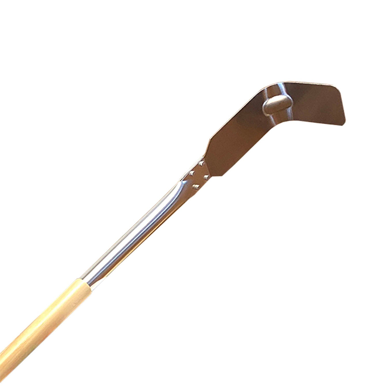 Master pack (10) - Stainless Steel Ash Hook with Wooden Handle (Length 50")