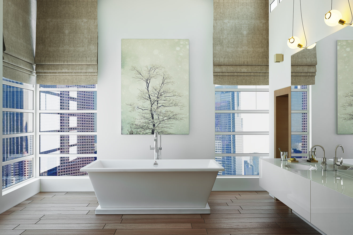 Americh Asra 6636 - Tub Only Freestanding Bathtub AS6636T-WH
