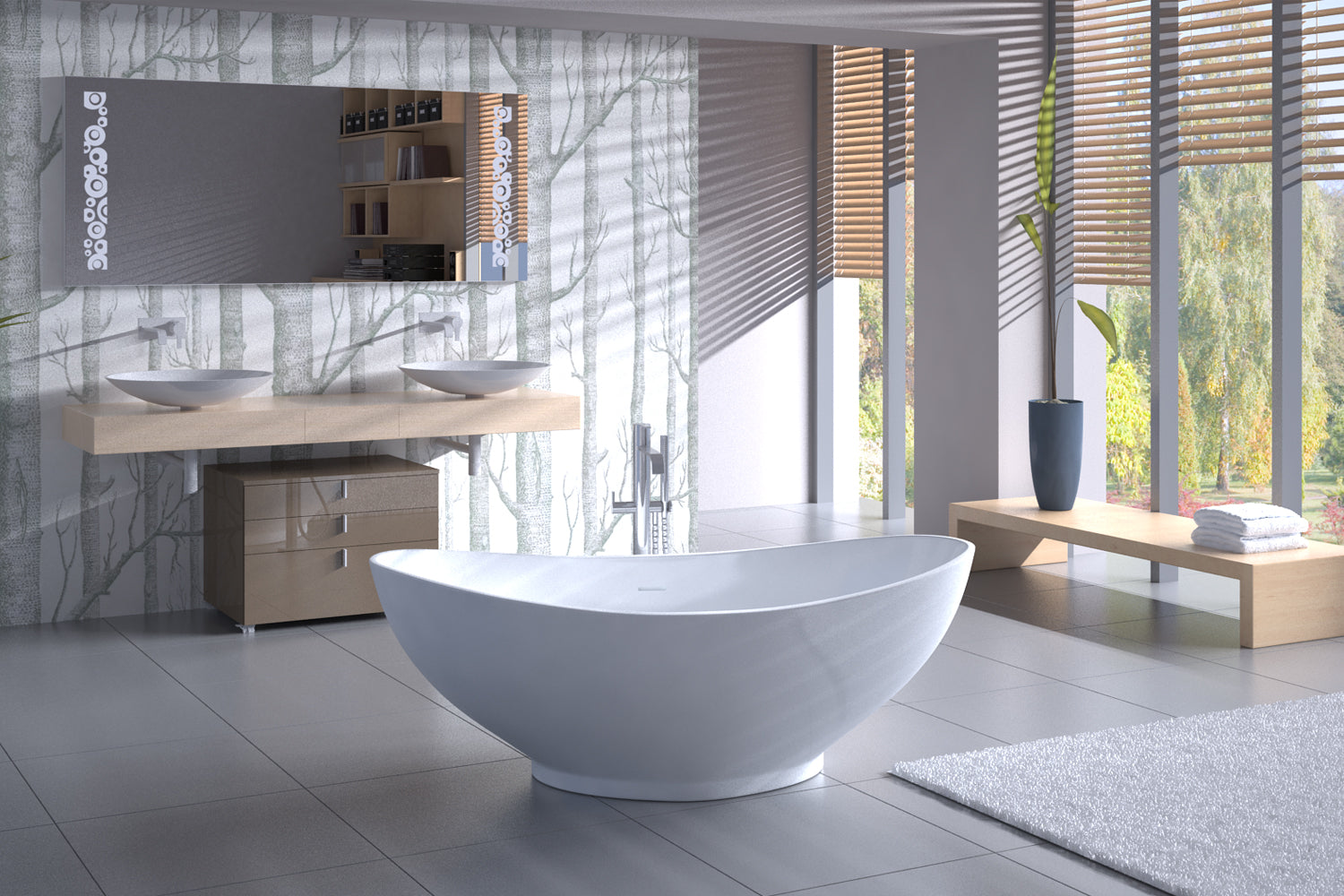Americh Athens 6334 - ROC ROC Bathtub RC2203-GW
