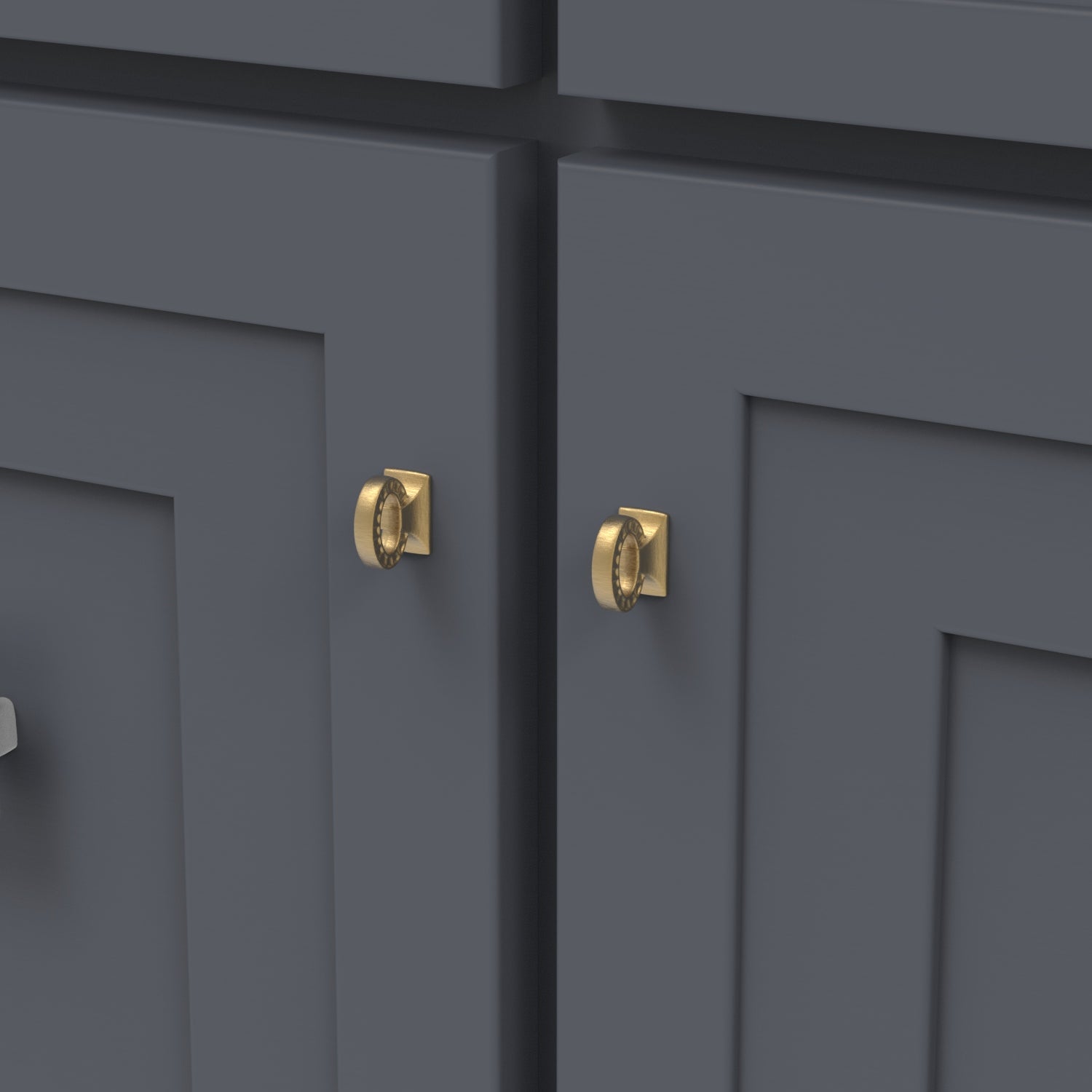 Belwith 1-1/8 Inch x 5/8 Inch Bijou Astoria Mock Key (B056379)