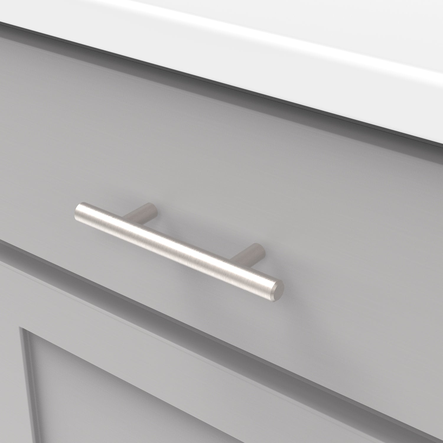 Belwith 3-3/4 Inch (96mm) Center to Center Contemporary Bar Pulls Pull (B074874)