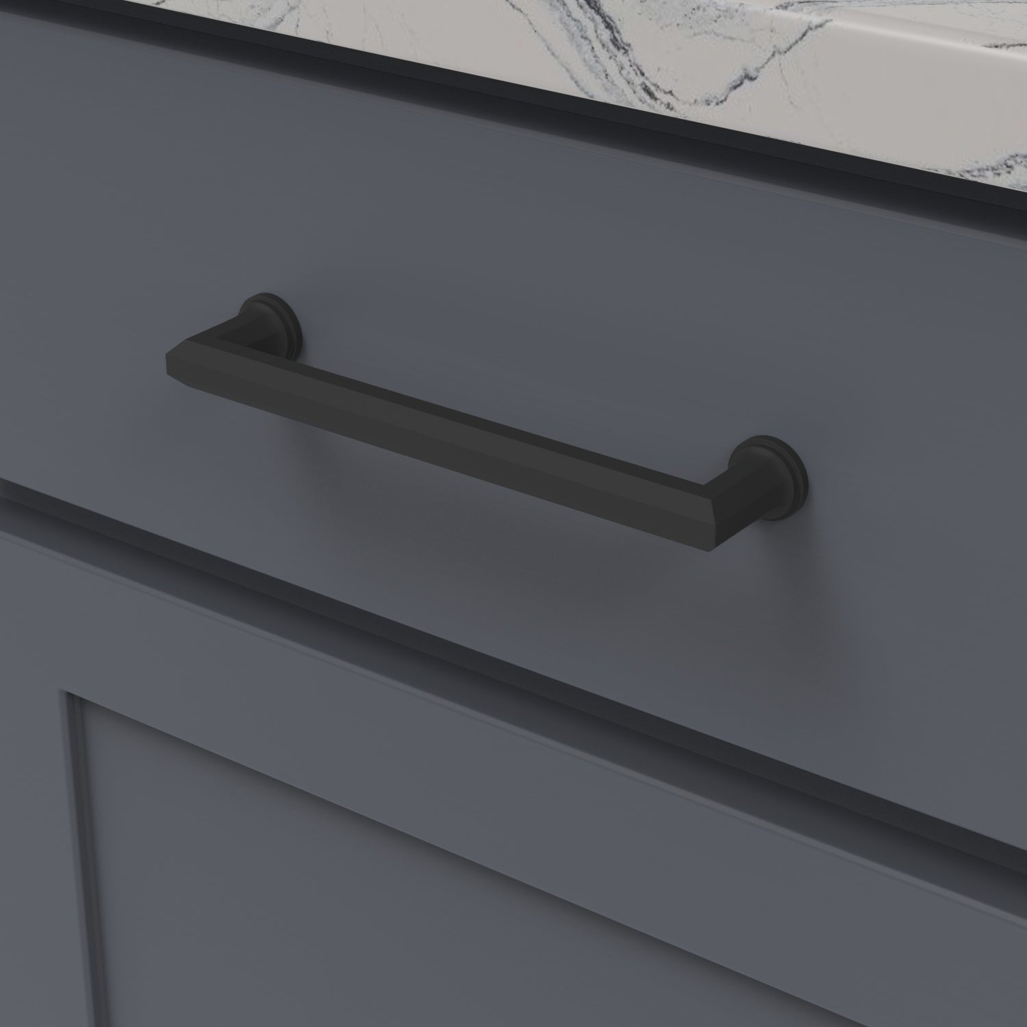 Belwith 6-5/16 Inch (160mm) Center to Center Facette Pull (B076542)