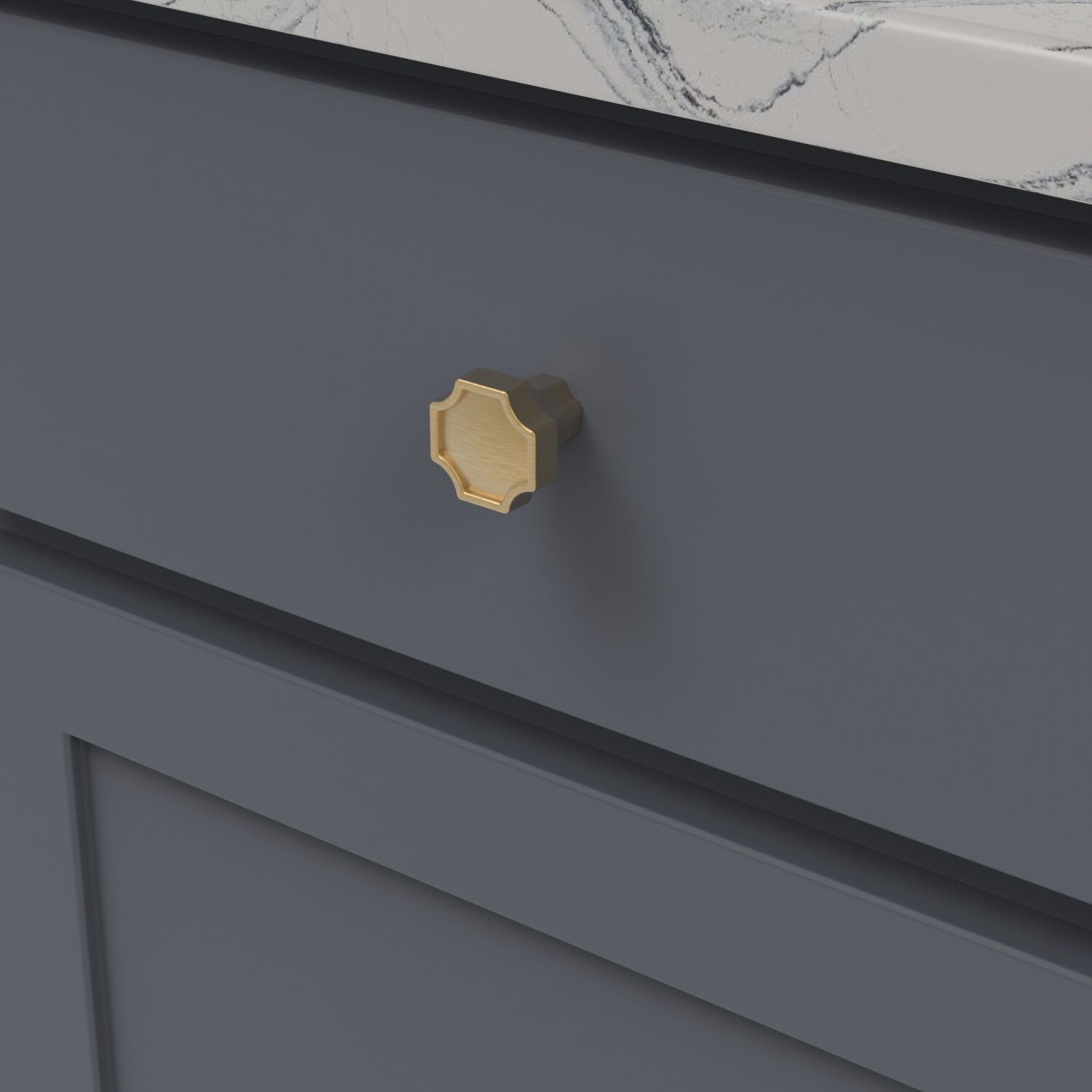 Belwith 1-1/4 Inch x 1-1/4 Inch Monarch Knob (B076636)