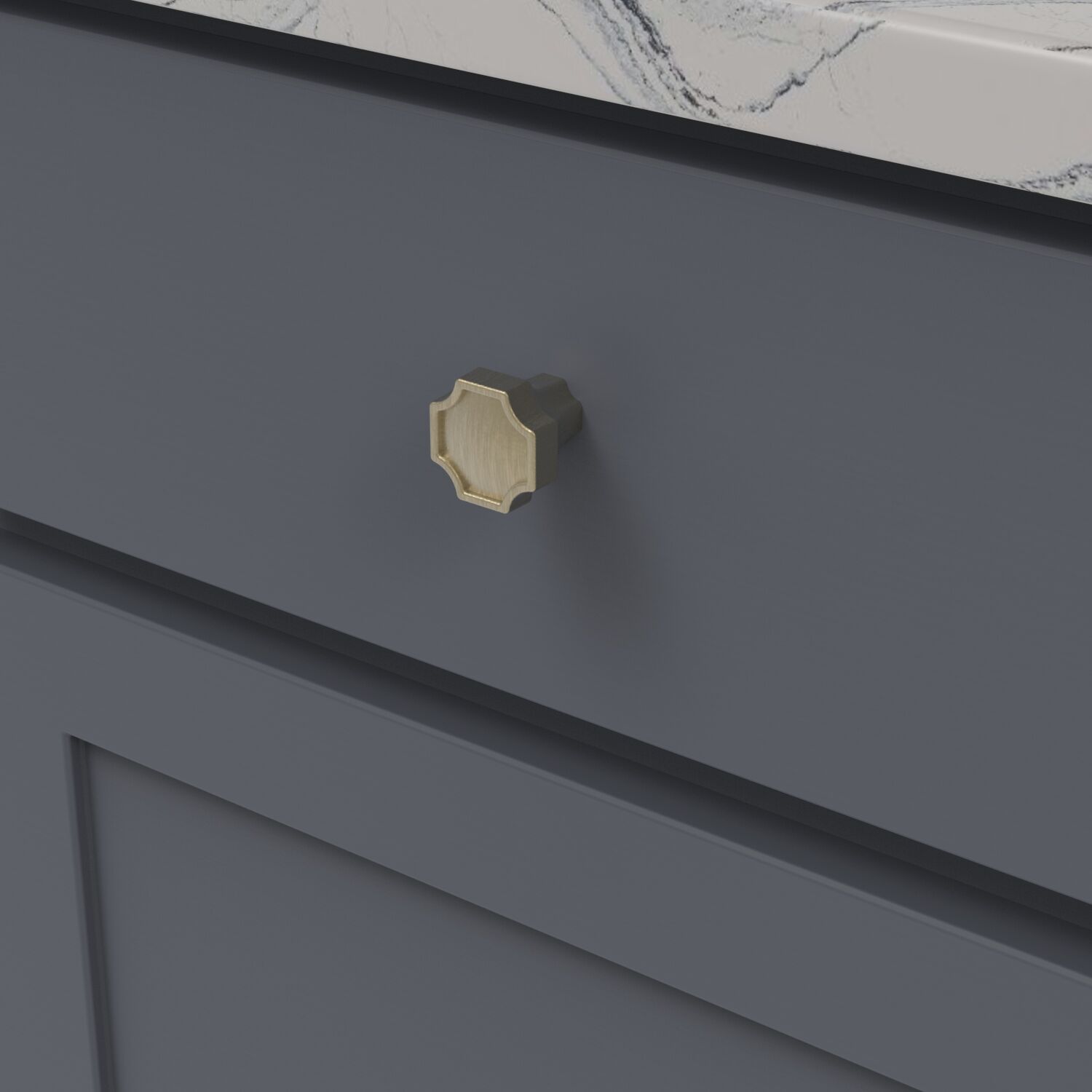 Belwith 1-1/4 Inch x 1-1/4 Inch Monarch Knob (B076636)