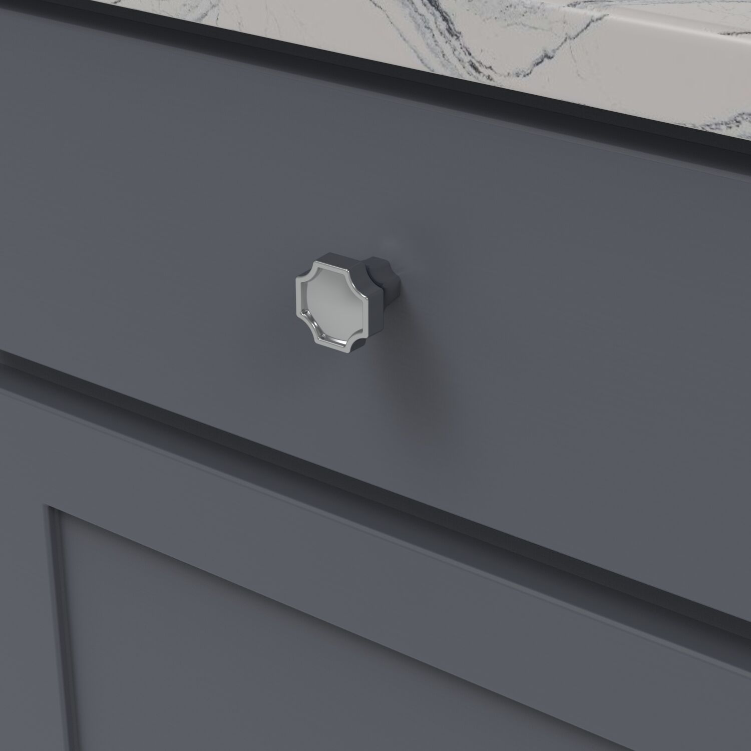 Belwith 1-1/4 Inch x 1-1/4 Inch Monarch Knob (B076636)