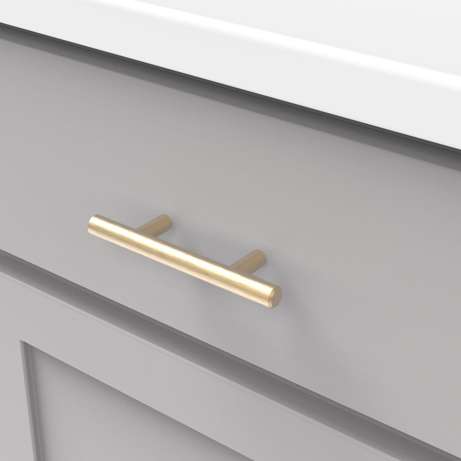 Belwith 3 Inch Center to Center Contemporary Bar Pulls Pull (B076751)