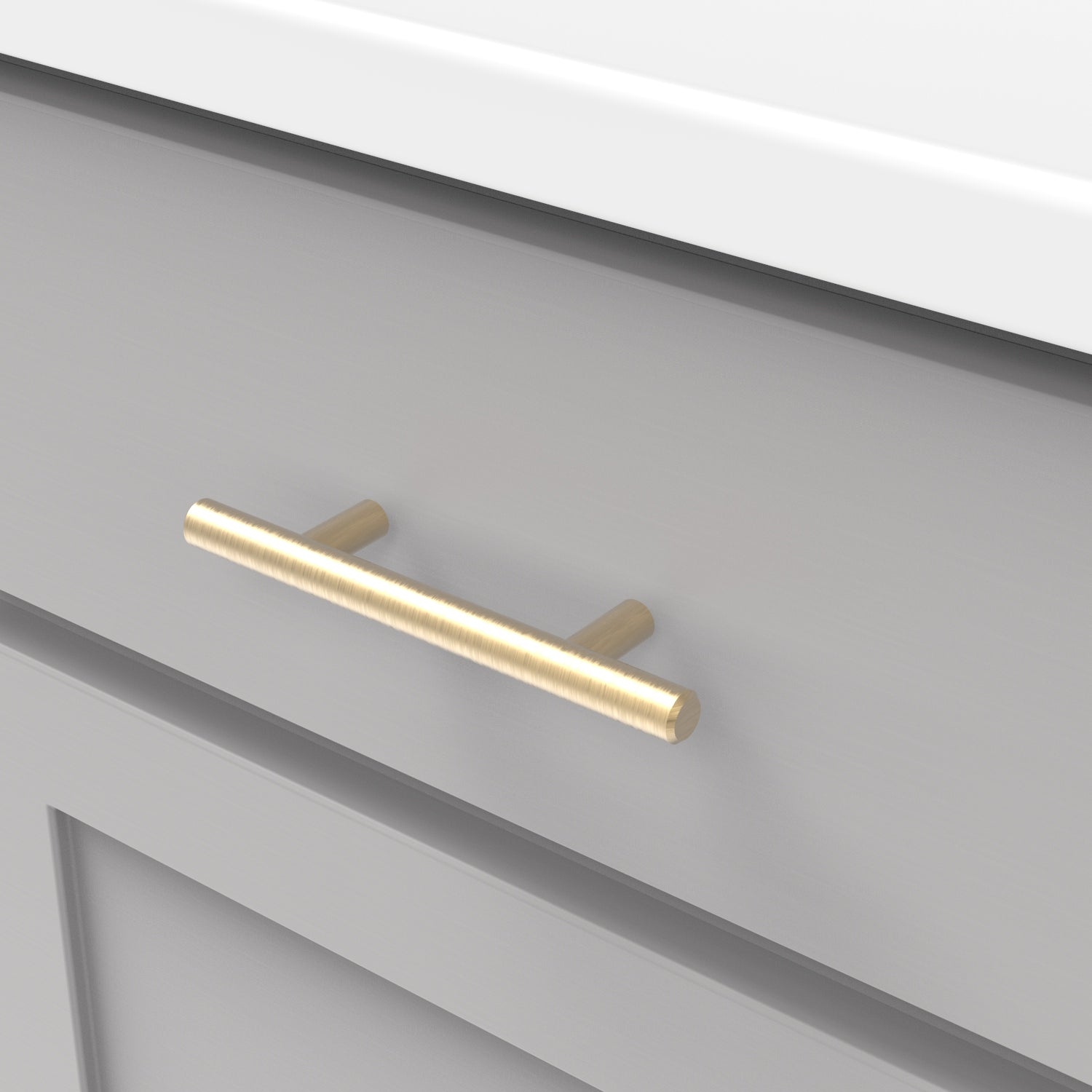 Belwith 3-3/4 Inch (96mm) Center to Center Contemporary Bar Pulls Pull (B076752)