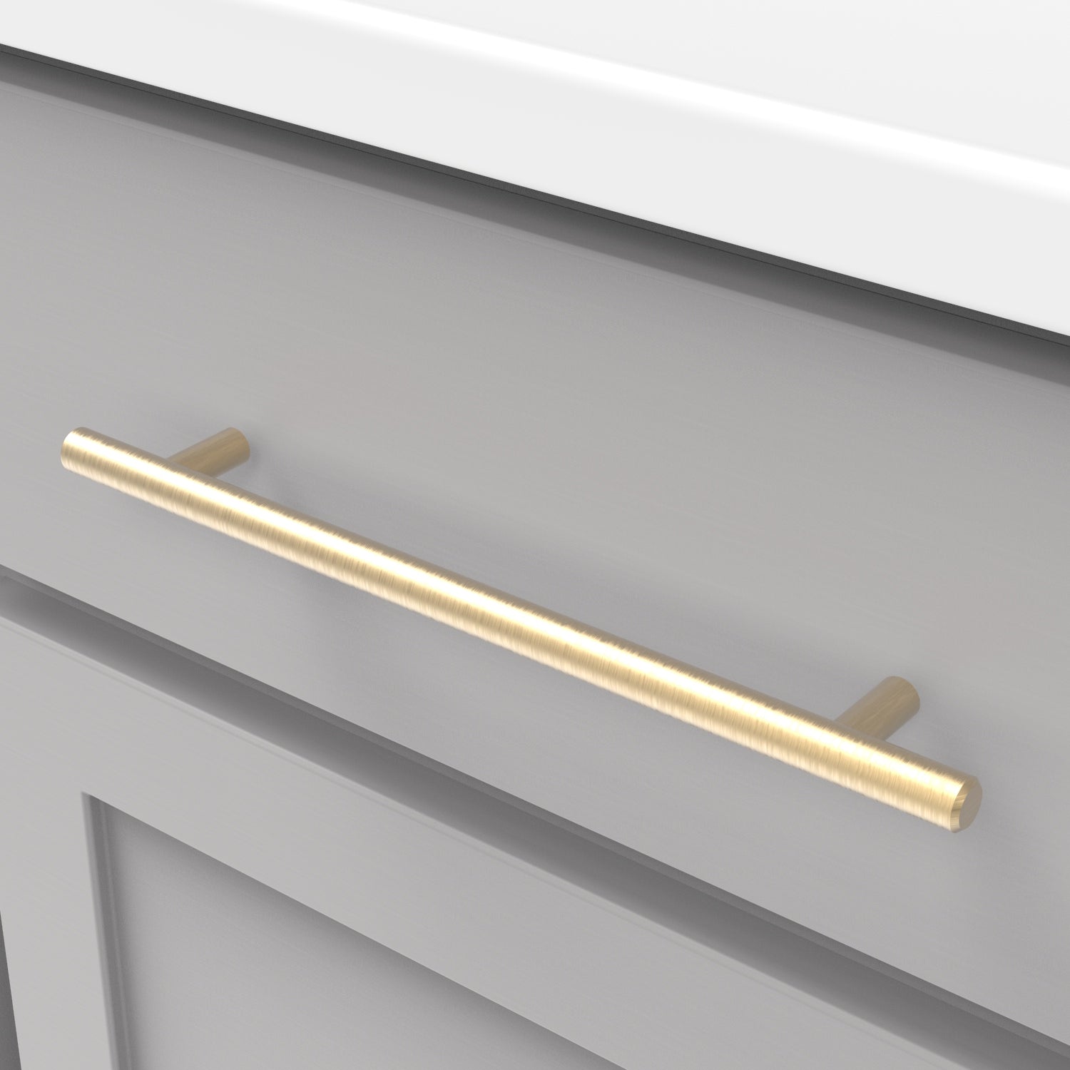 Belwith 10-1/16 Inch (256mm) Center to Center Contemporary Bar Pulls Pull (B076756)