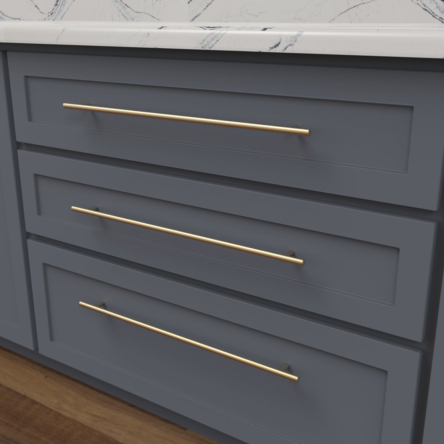 Belwith 18-7/8 Inch (480mm) Center to Center Contemporary Bar Pulls Pull (B076759)