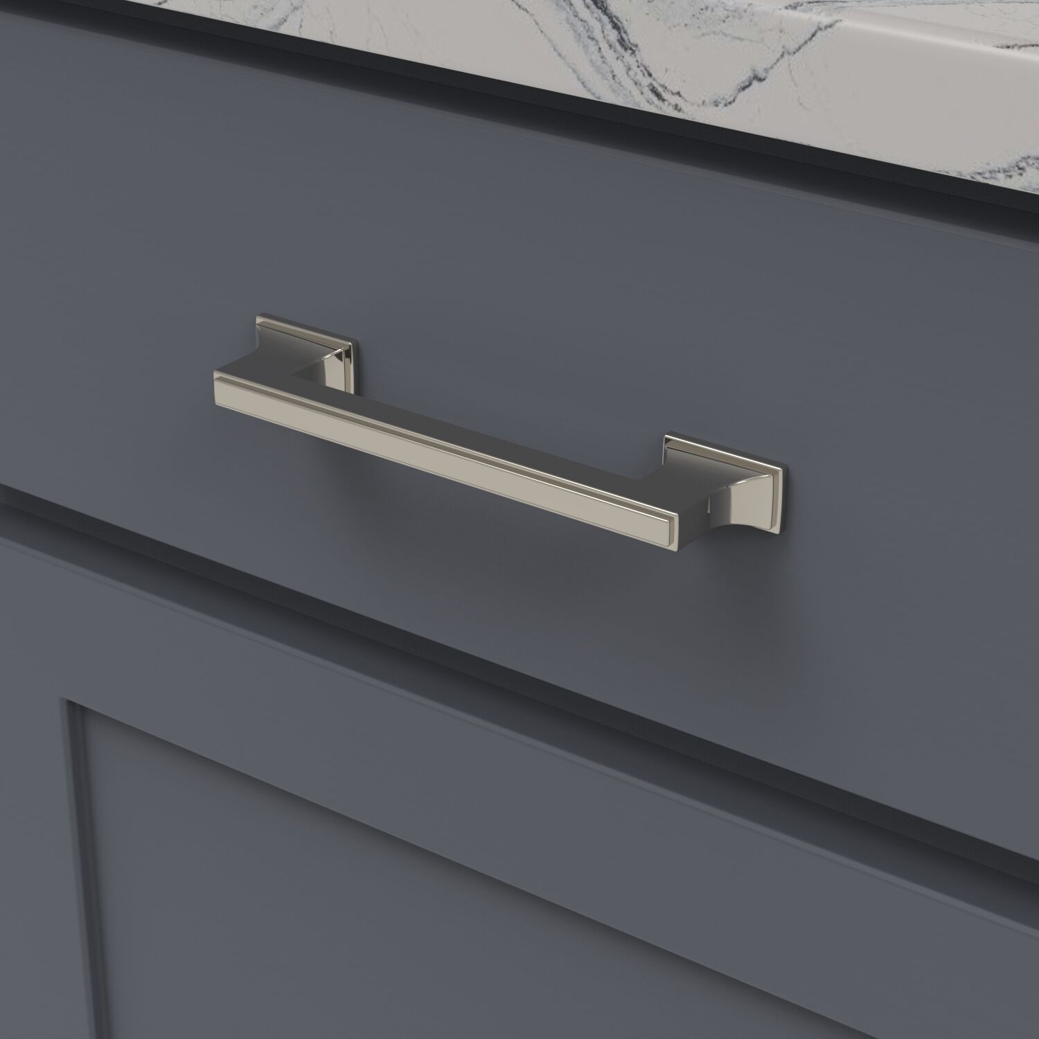 Belwith 5-1/16 Inch (128mm) Center to Center Brownstone Pull (B077462)