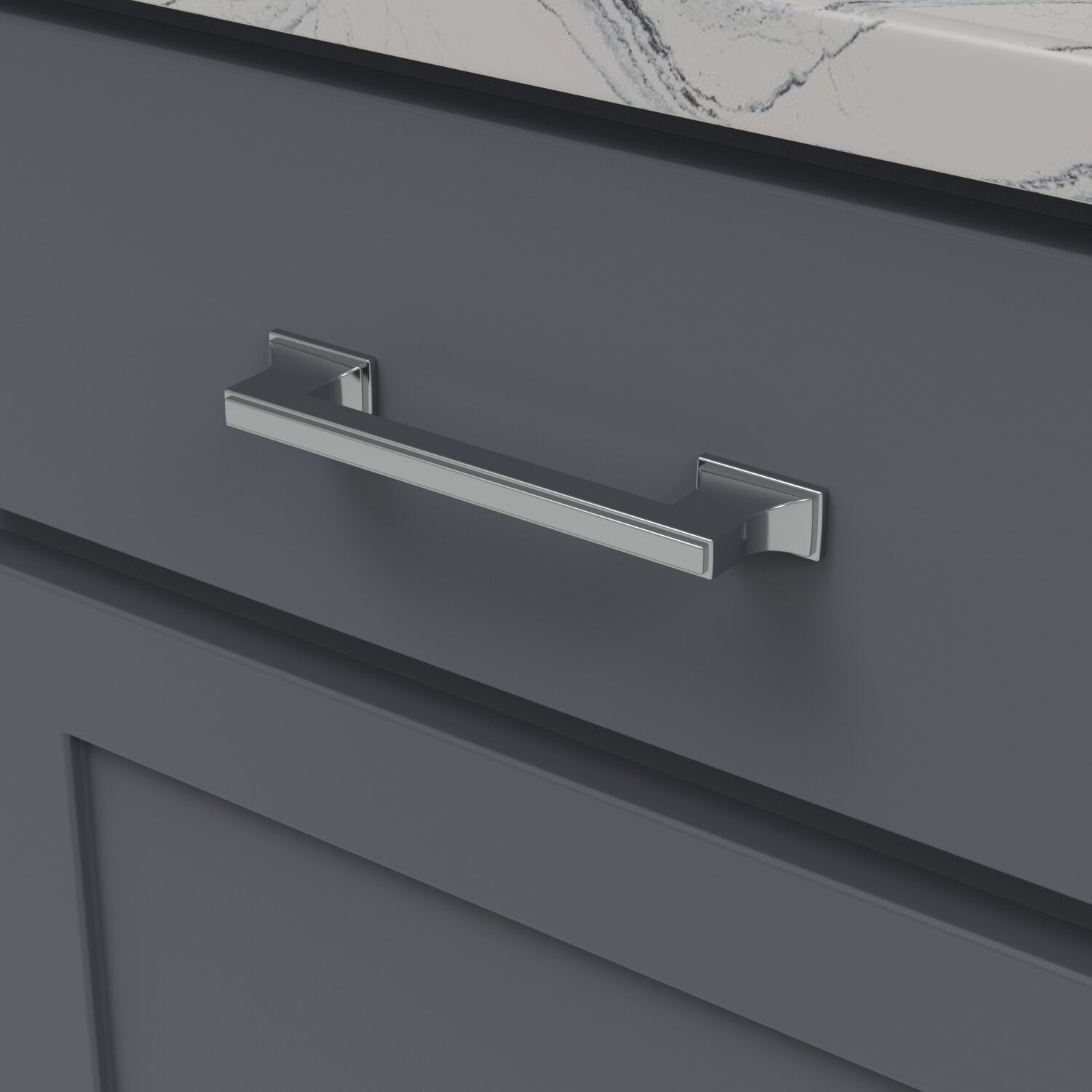Belwith 5-1/16 Inch (128mm) Center to Center Brownstone Pull (B077462)