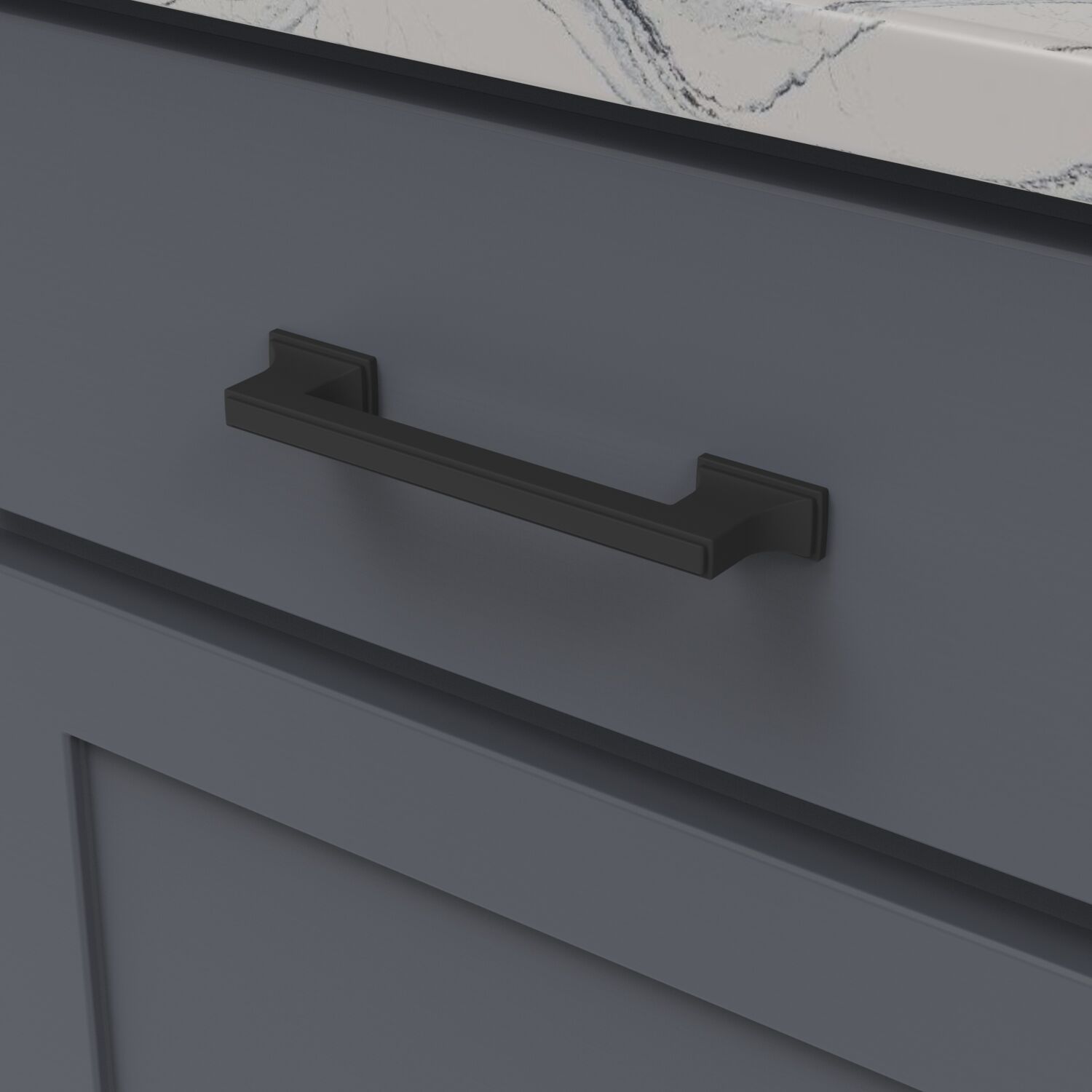 Belwith 5-1/16 Inch (128mm) Center to Center Brownstone Pull (B077462)