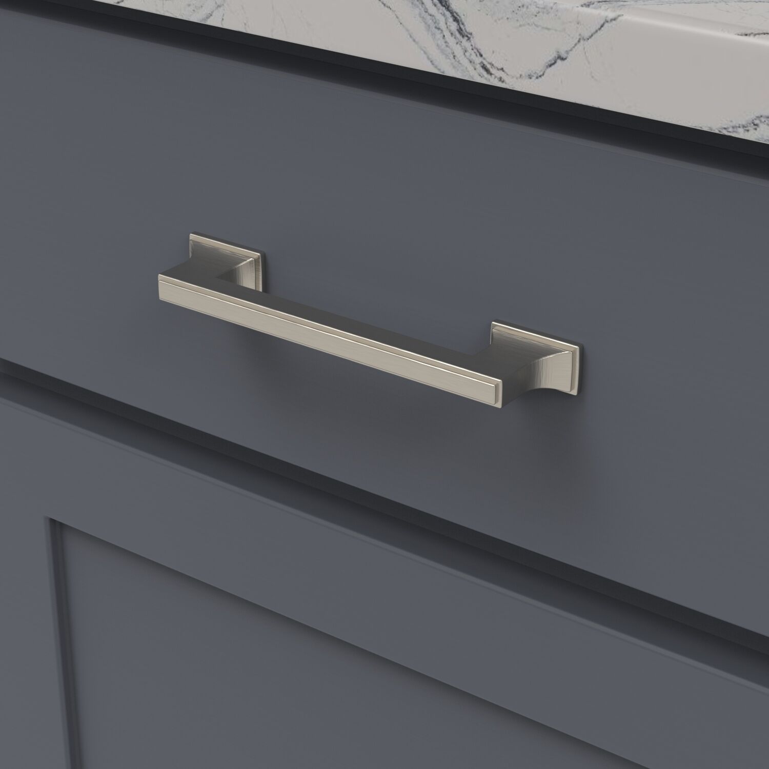 Belwith 5-1/16 Inch (128mm) Center to Center Brownstone Pull (B077462)
