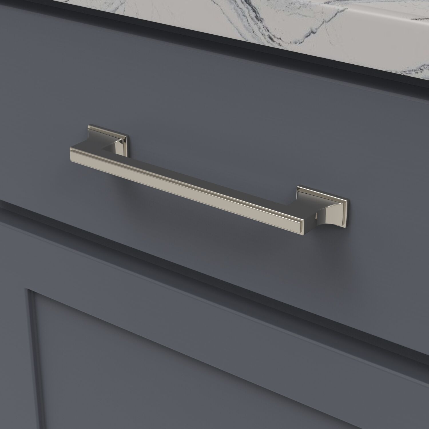 Belwith 6-5/16 Inch (160mm) Center to Center Brownstone Pull (B077463)