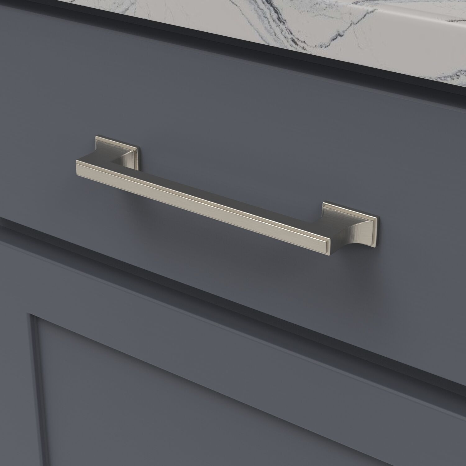 Belwith 6-5/16 Inch (160mm) Center to Center Brownstone Pull (B077463)