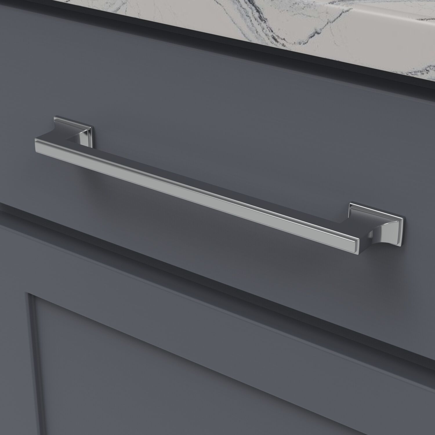 Belwith 8-13/16 Inch (224mm) Center to Center Brownstone Pull (B077464)