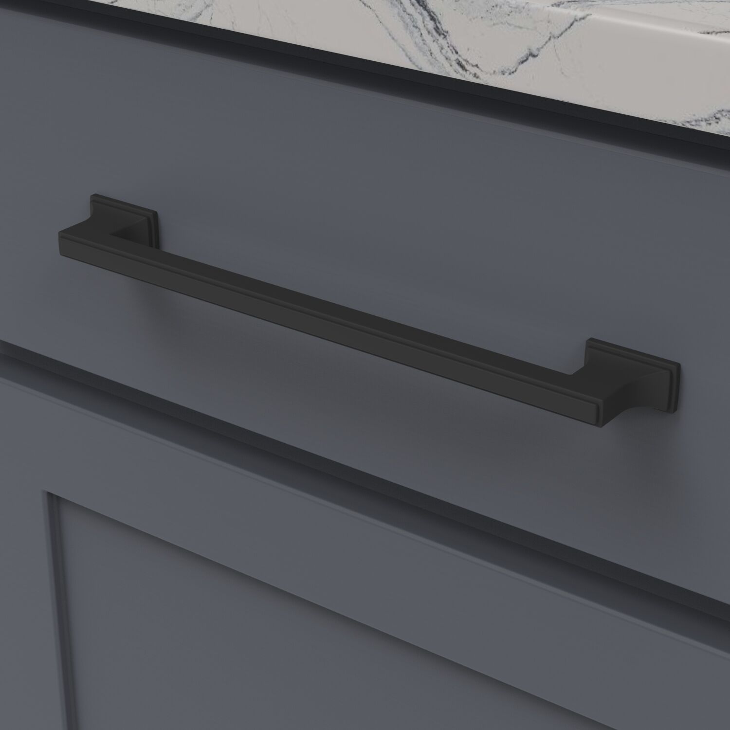 Belwith 8-13/16 Inch (224mm) Center to Center Brownstone Pull (B077464)