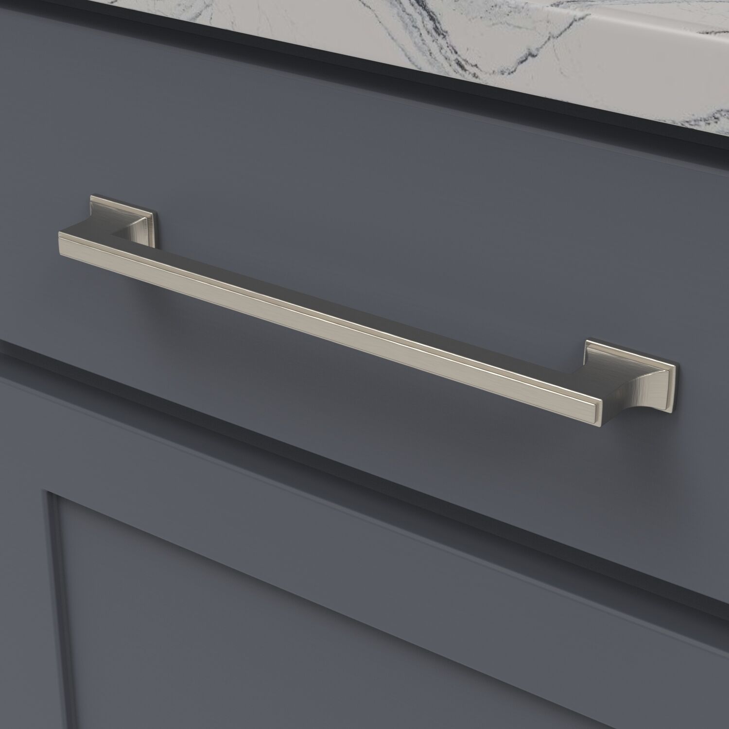 Belwith 8-13/16 Inch (224mm) Center to Center Brownstone Pull (B077464)