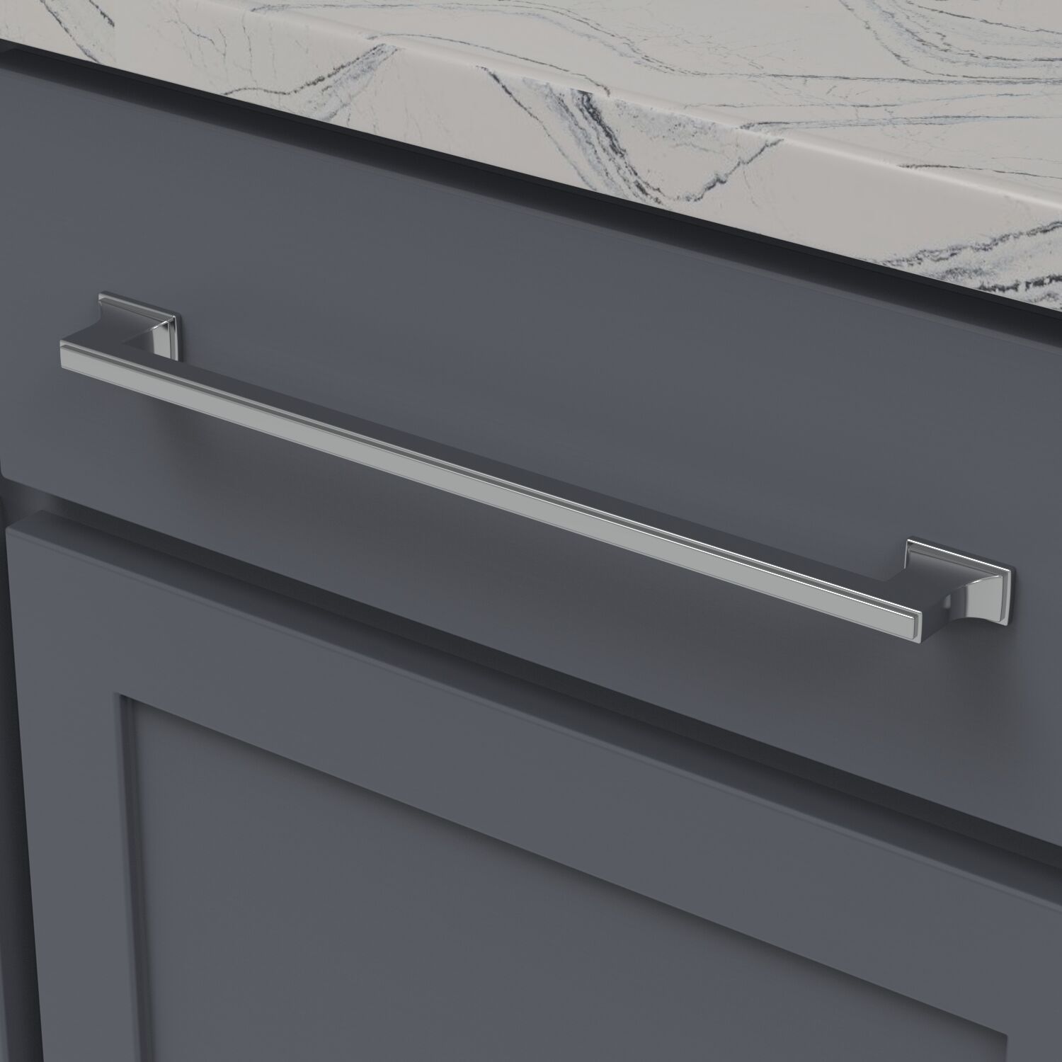 Belwith 12 Inch Center to Center Brownstone Pull (B077465)