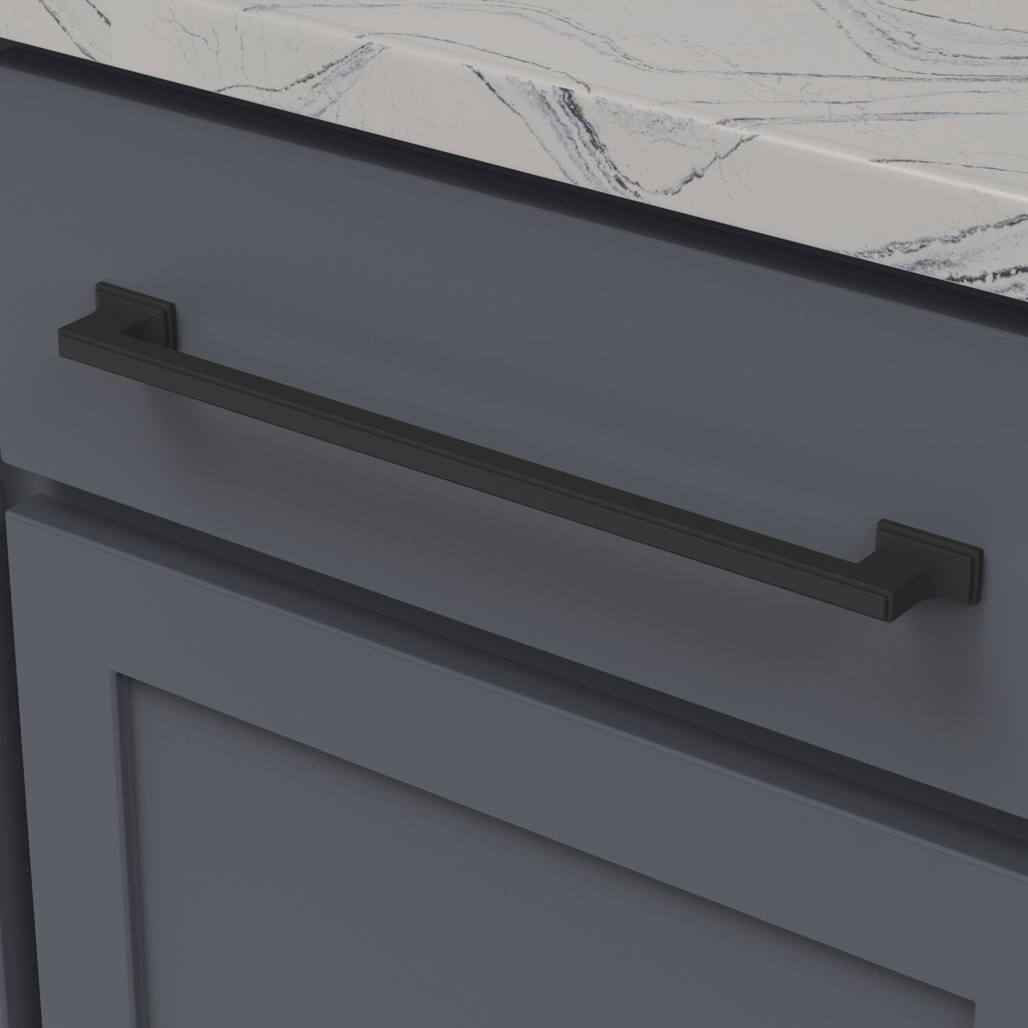Belwith 12 Inch Center to Center Brownstone Pull (B077465)
