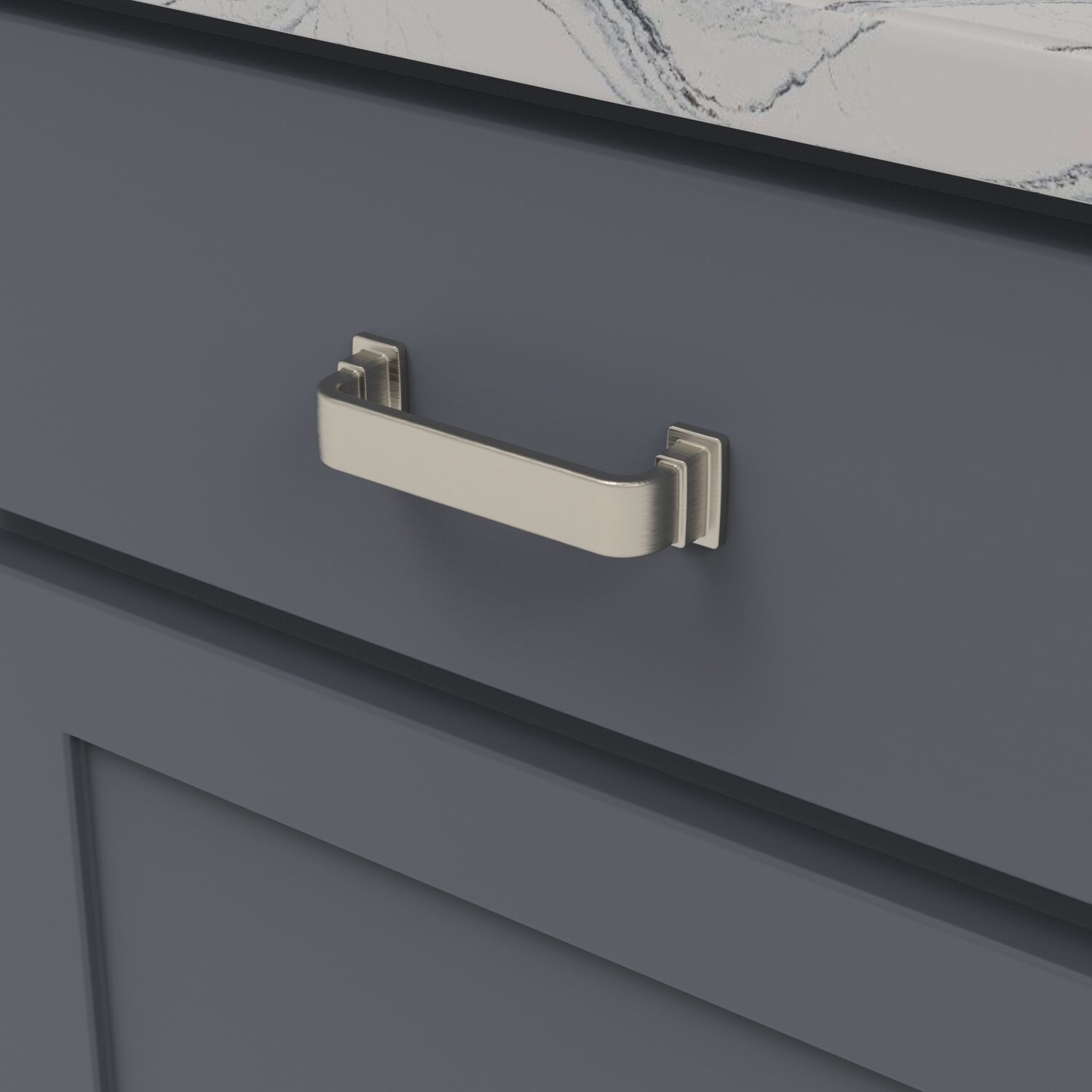 Belwith 3-3/4 Inch (96mm) Center to Center Brighton Pull (B077893)