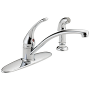 Delta Foundations® Single Handle Kitchen Faucet with Spray