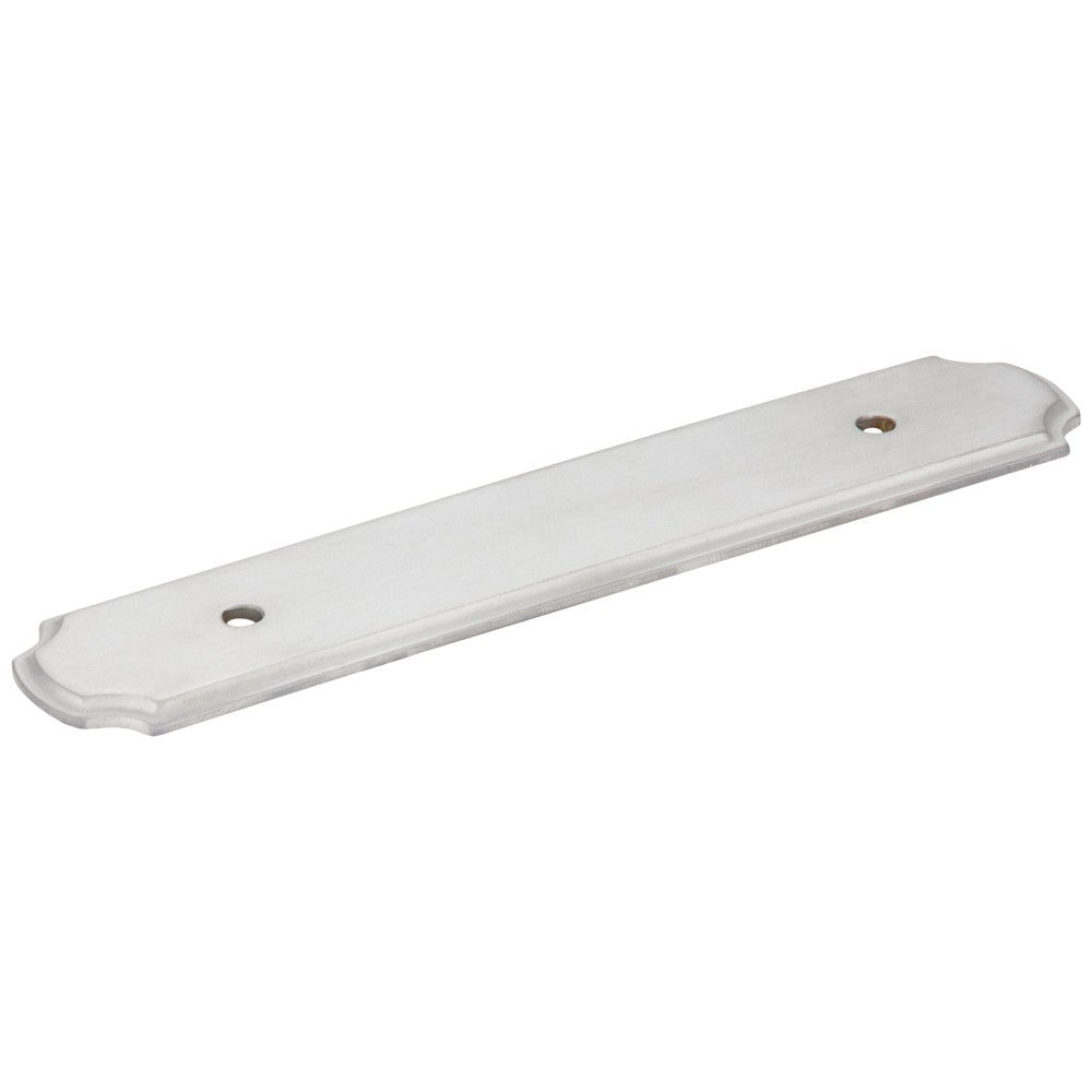 Hardware Resources 6-1/8" O.L. (96 mm Center-to-Center) Polished Chrome Pull Backplate