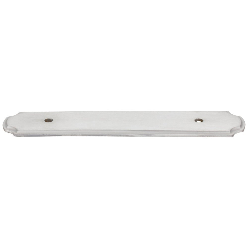 Hardware Resources 6-1/8" O.L. (96 mm Center-to-Center) Polished Chrome Pull Backplate