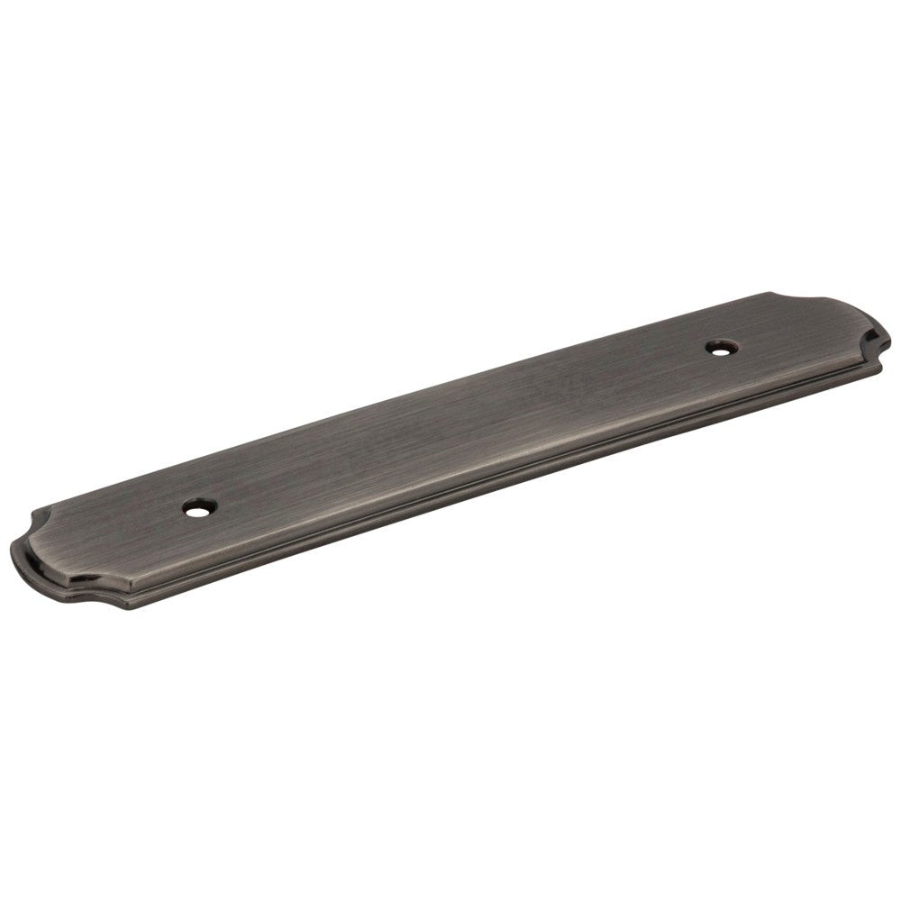 Hardware Resources 6-1/8" O.L. (96 mm Center-to-Center) Polished Chrome Pull Backplate