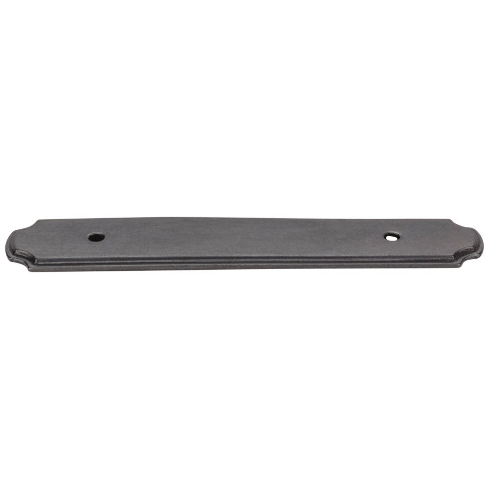 Hardware Resources 6-1/8" O.L. (96 mm Center-to-Center) Polished Chrome Pull Backplate