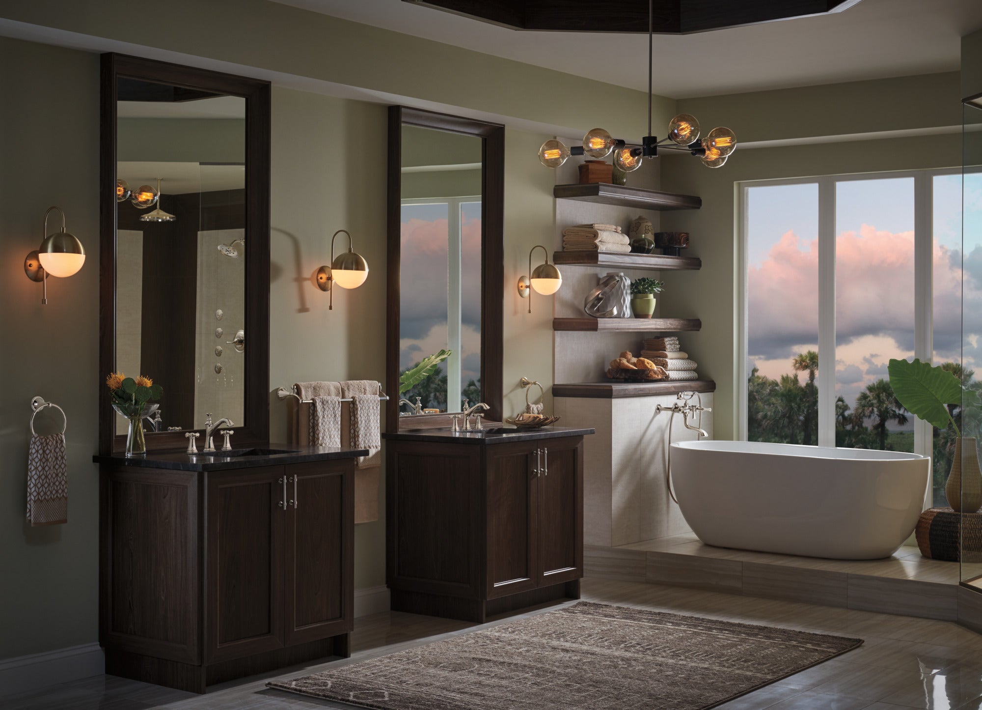Brizo Baliza® Widespread Lavatory Faucet - Less Handles 1.5 GPM