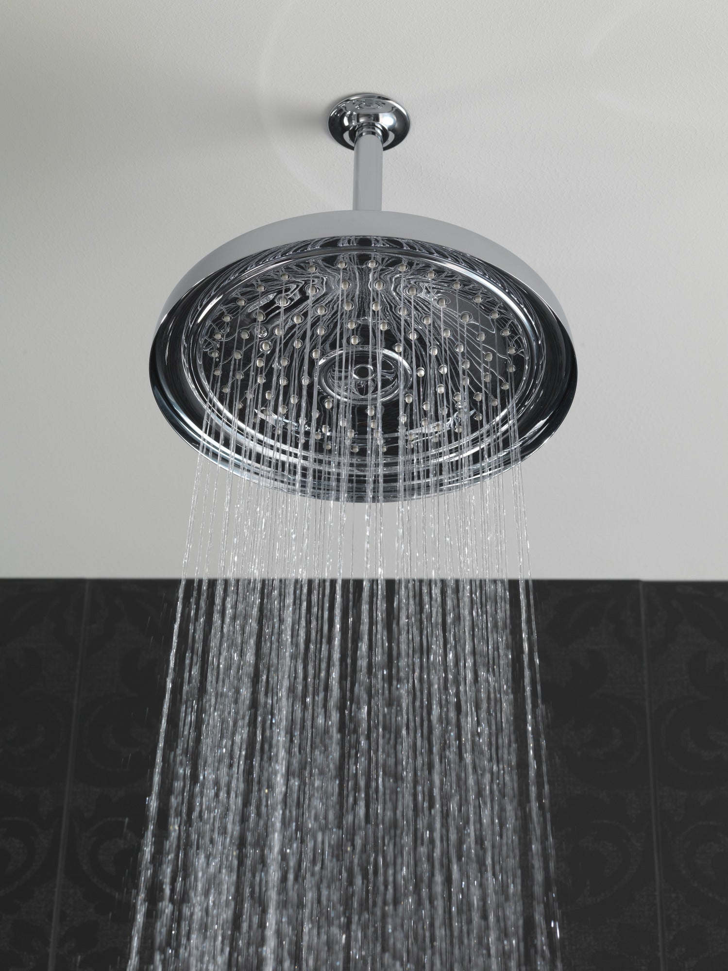 Brizo Essential™ Shower 6" Ceiling Mount Shower Arm And Round Flange