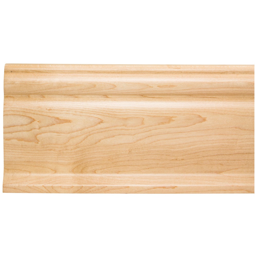 3/4" D x 4-3/4" H Rubberwood Base Moulding