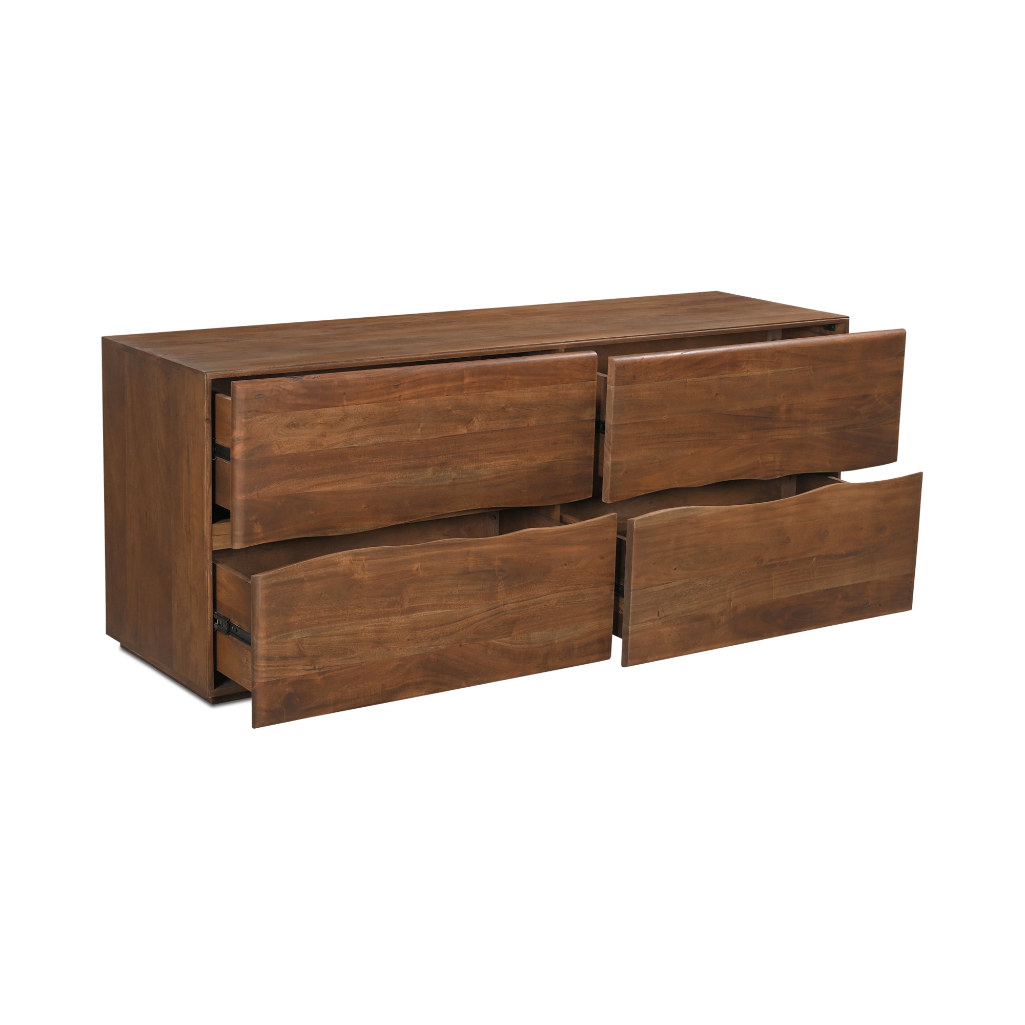 Moes Watson 4 Drawer Dresser Brown BB-1001-03