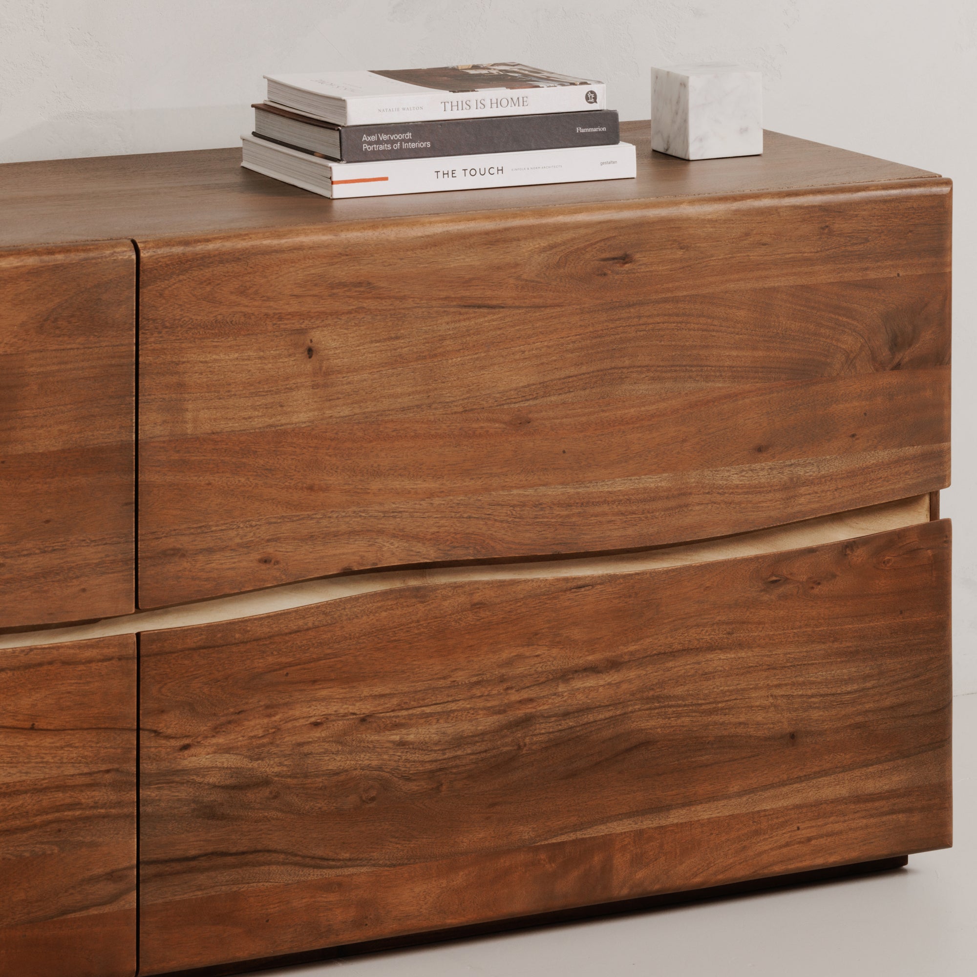 Moes Watson 4 Drawer Dresser Brown BB-1001-03