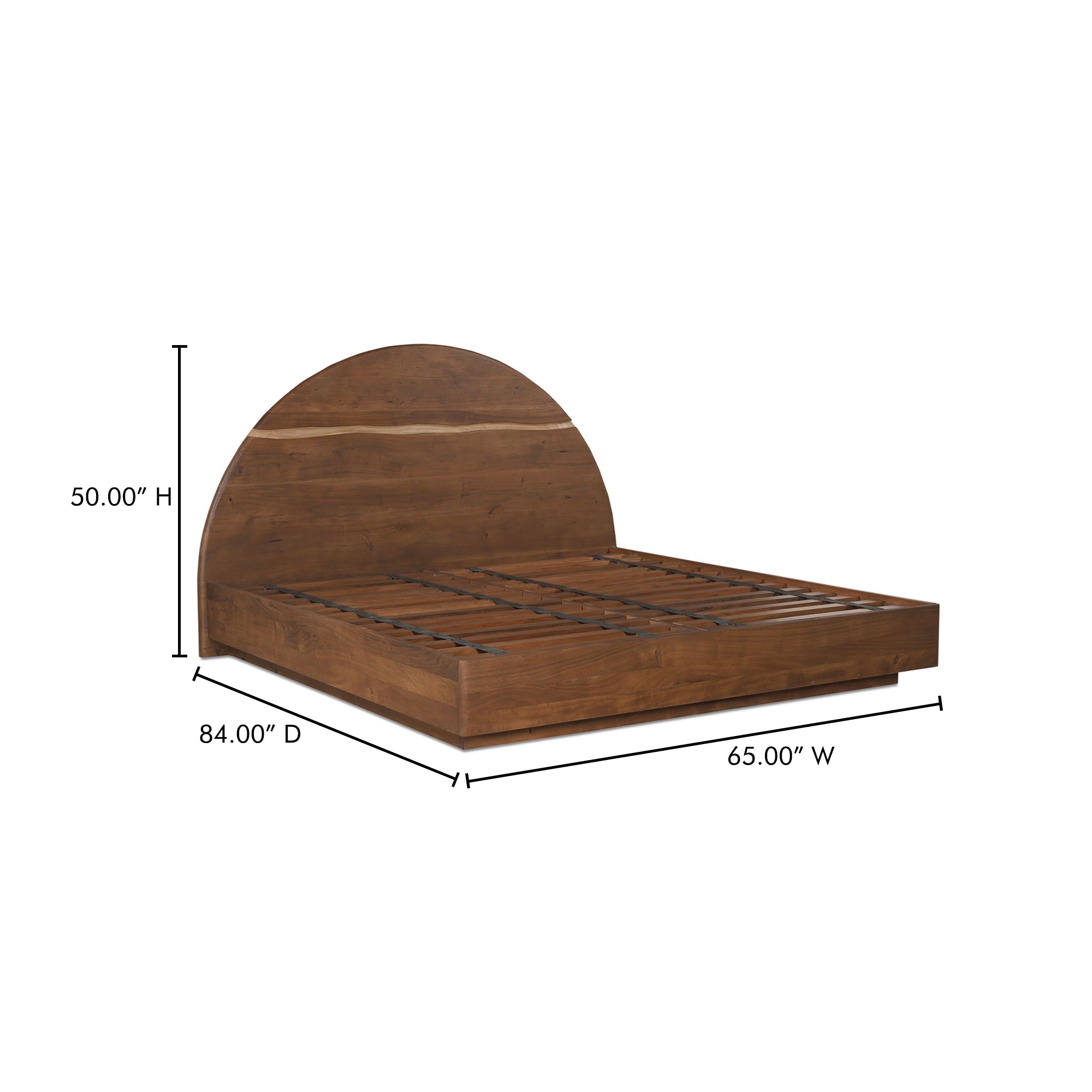 Moes Watson Queen Bed Brown BB-1003-03-0