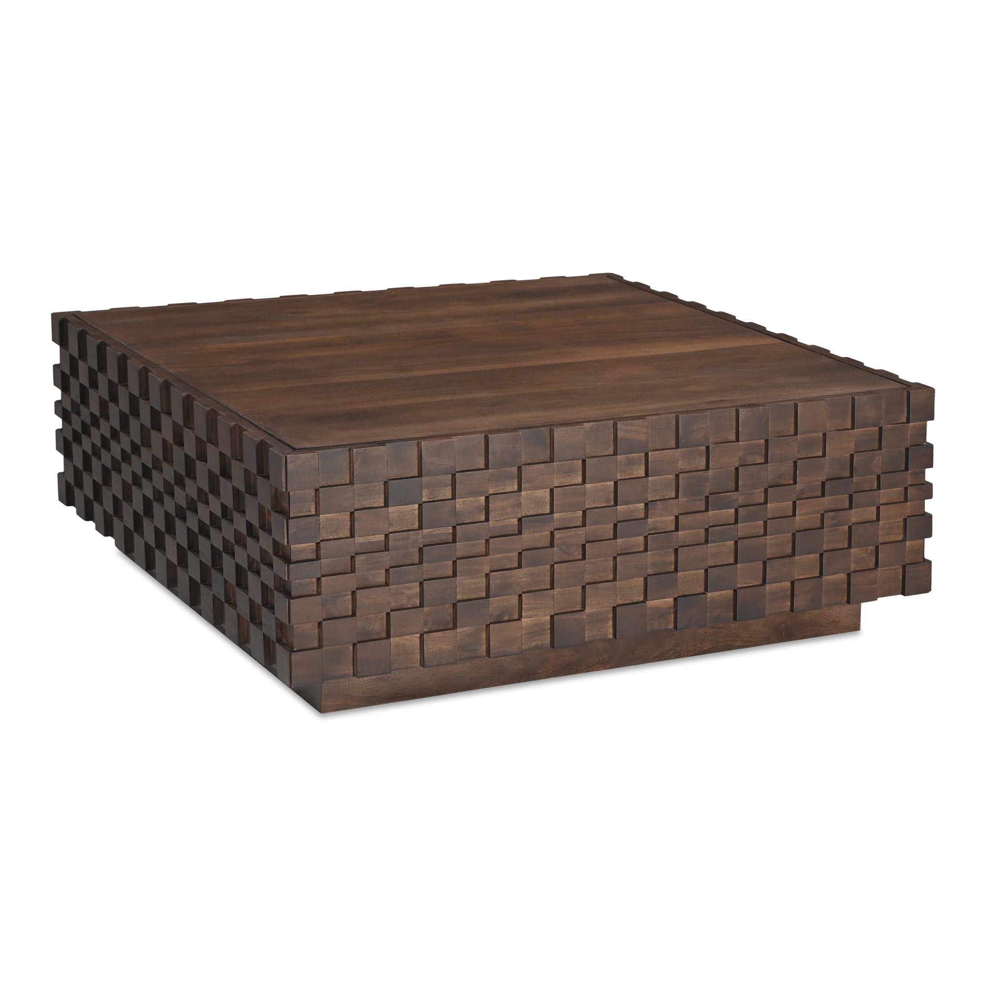 Moes Easton Storage Coffee Table Brown BB-1018-03