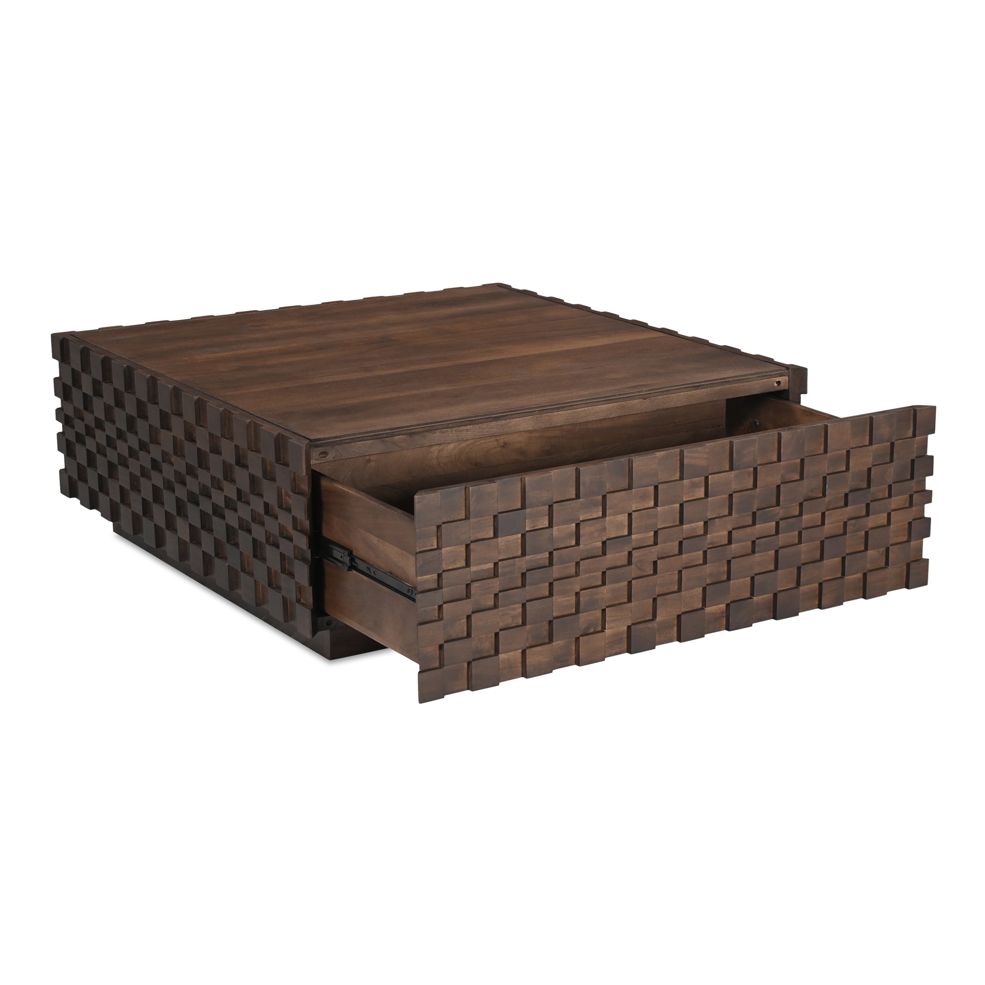 Moes Easton Storage Coffee Table Brown BB-1018-03