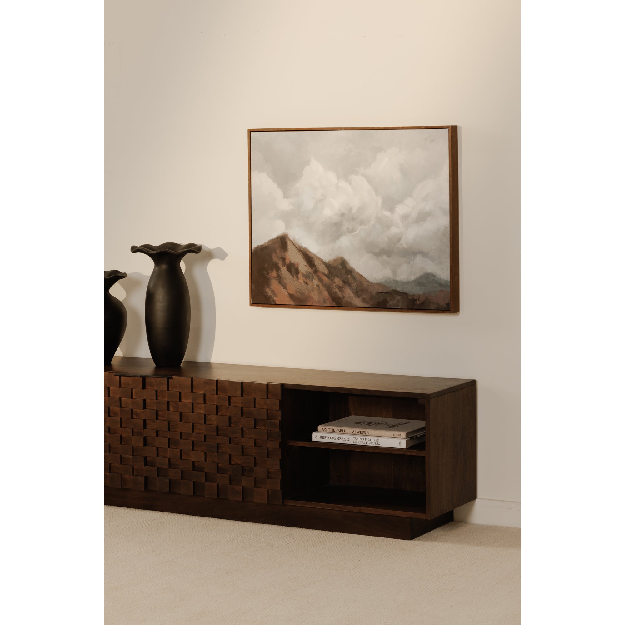 Moes Easton Media Cabinet Brown BB-1020-03