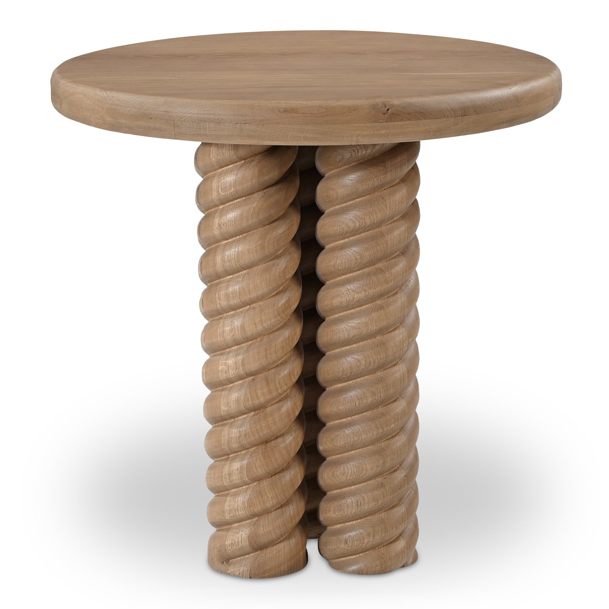 Moes Treccia Side Table Oak BB-1030-24
