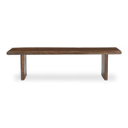 Moes Lila Dining Bench Small Brown BB-1038-03-0