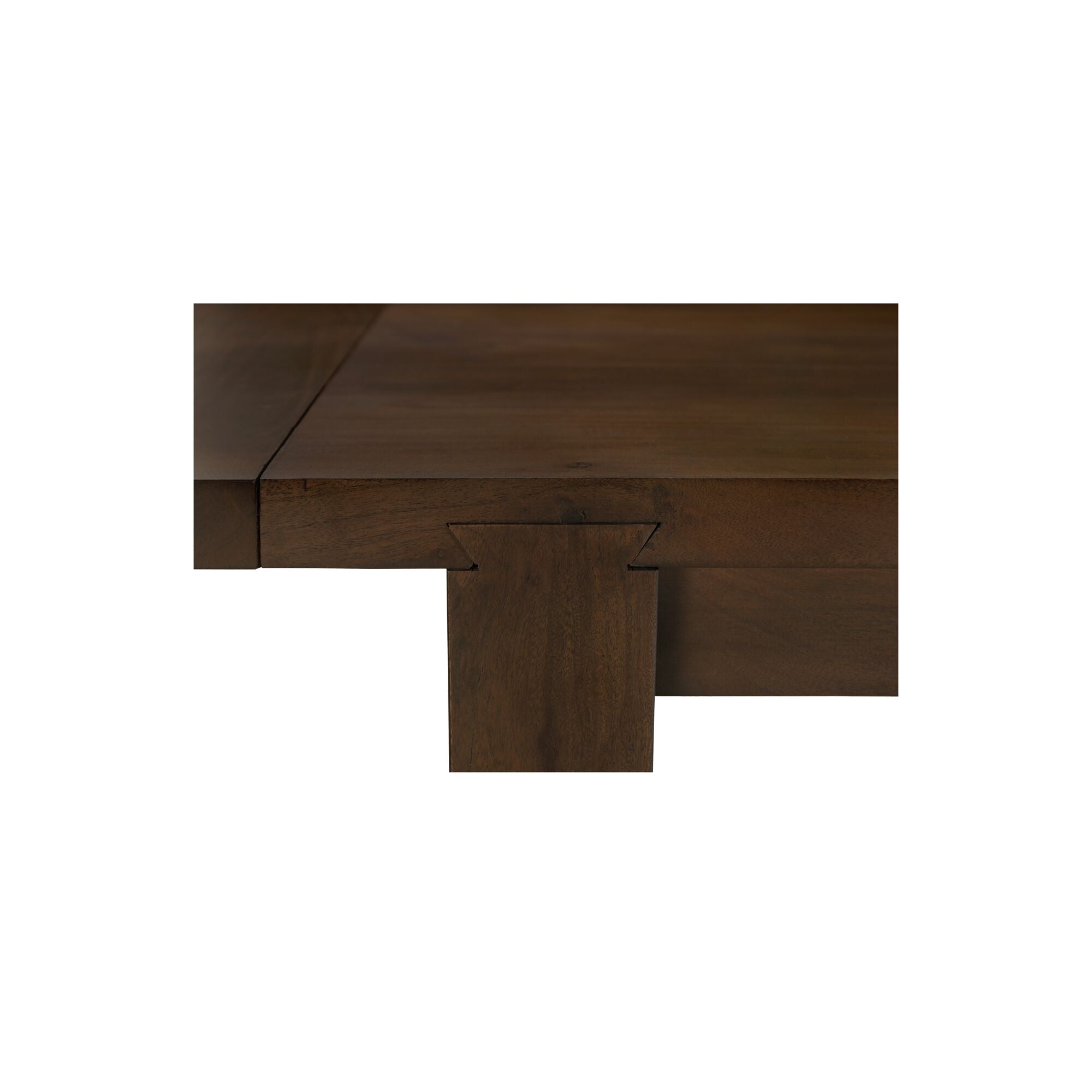Moes Wilson Dining Table Large Warm Brown BB-1043-20-0