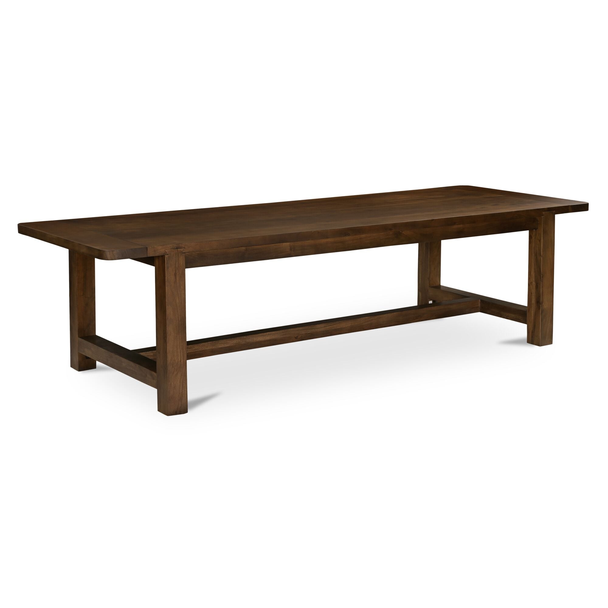 Moes Wilson Dining Table Large Warm Brown BB-1043-20-0