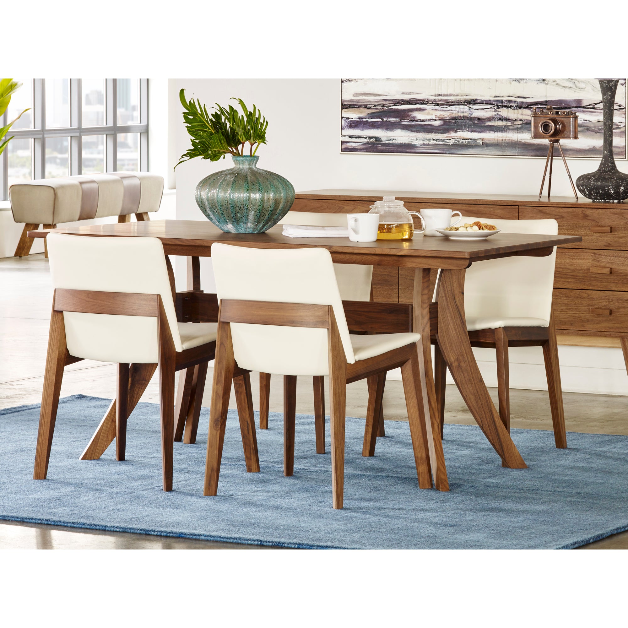 Moes Florence Small Dining Table Brown BC-1001-03