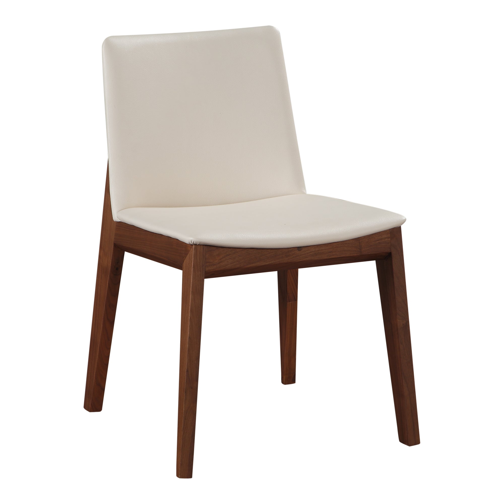 Moes Deco Dining Chair Cream White- Set Of Two BC-1016-05