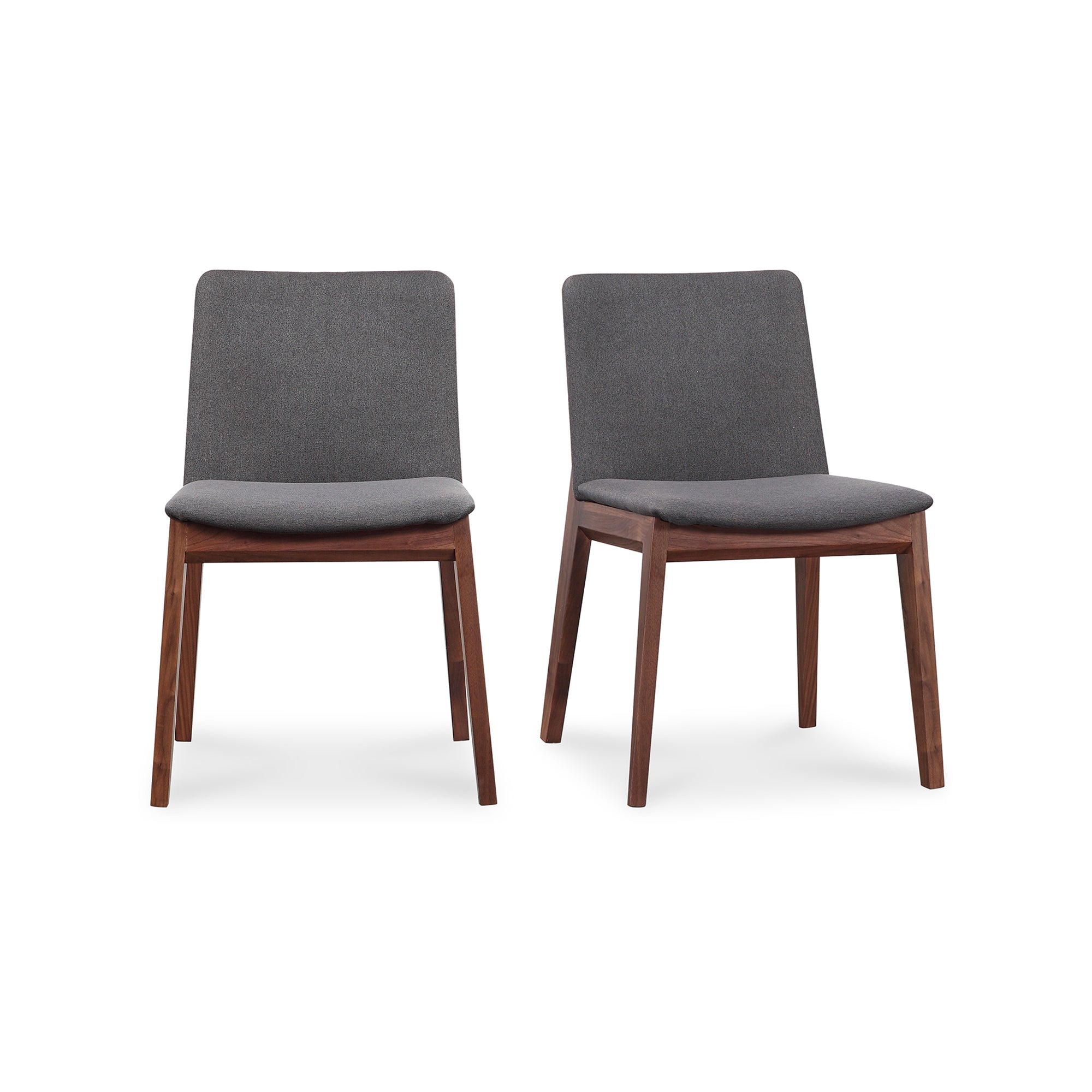 Moes Deco Dining Chair Dark Grey - Set Of Two BC-1016-25